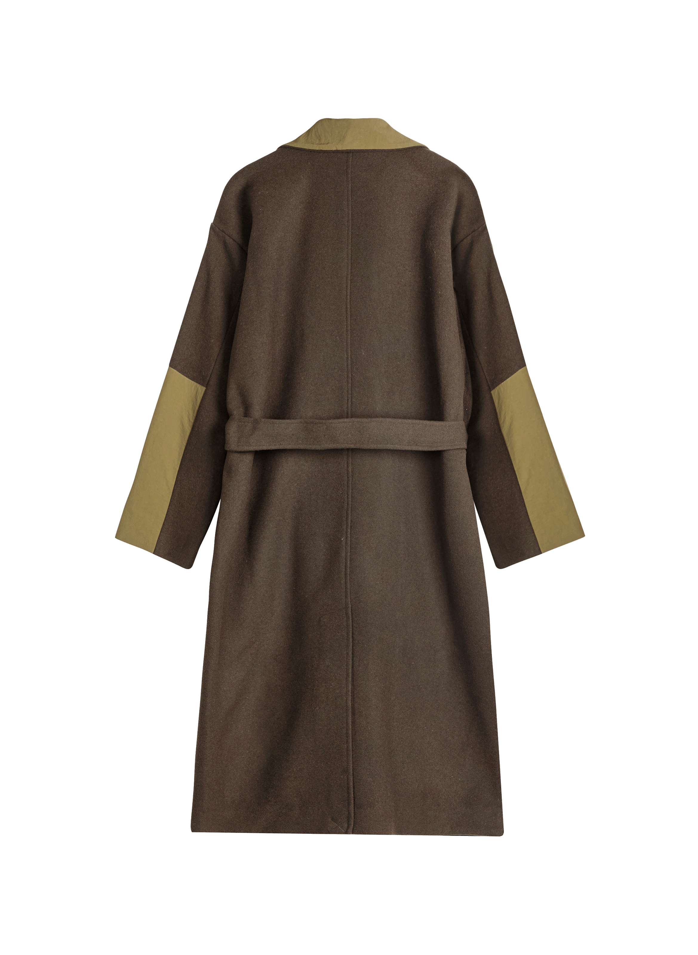 Trench-coat long à ceinture BOBO CHOSES Vert