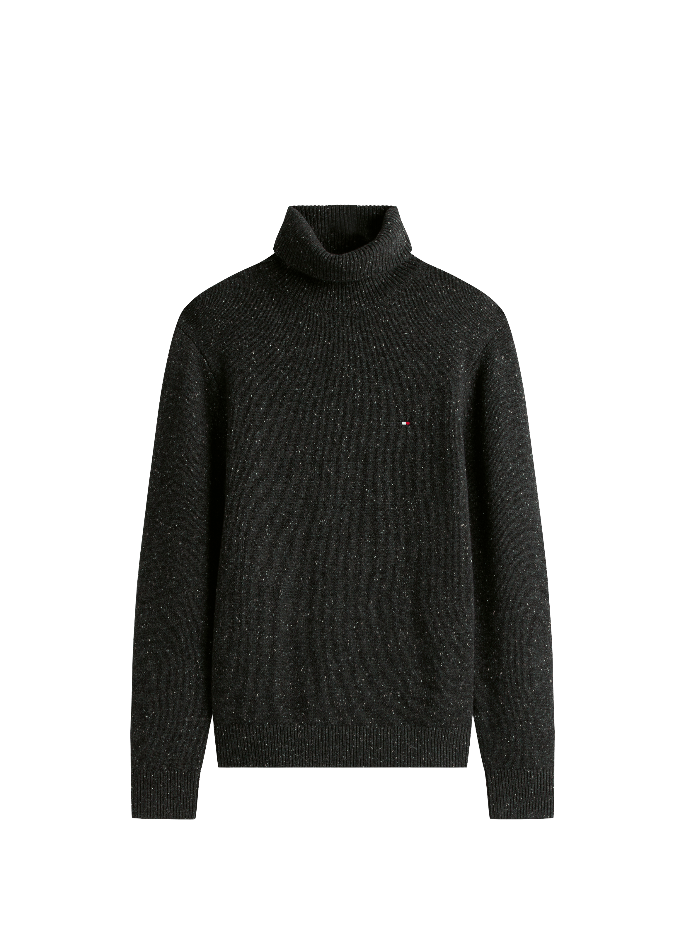 Wool blend turtleneck jumper TOMMY HILFIGER Grey