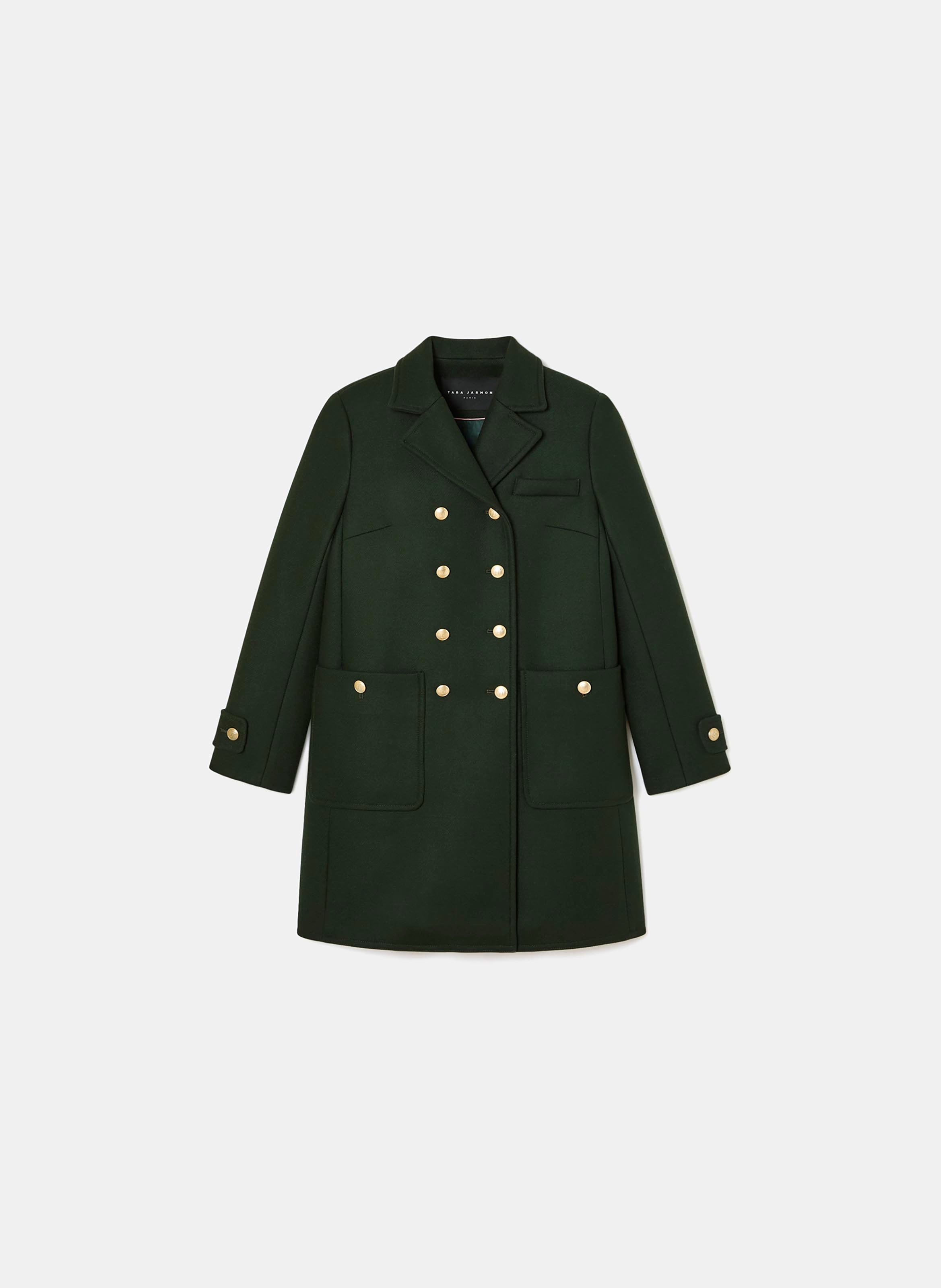 Manteau manon TARA JARMON Vert