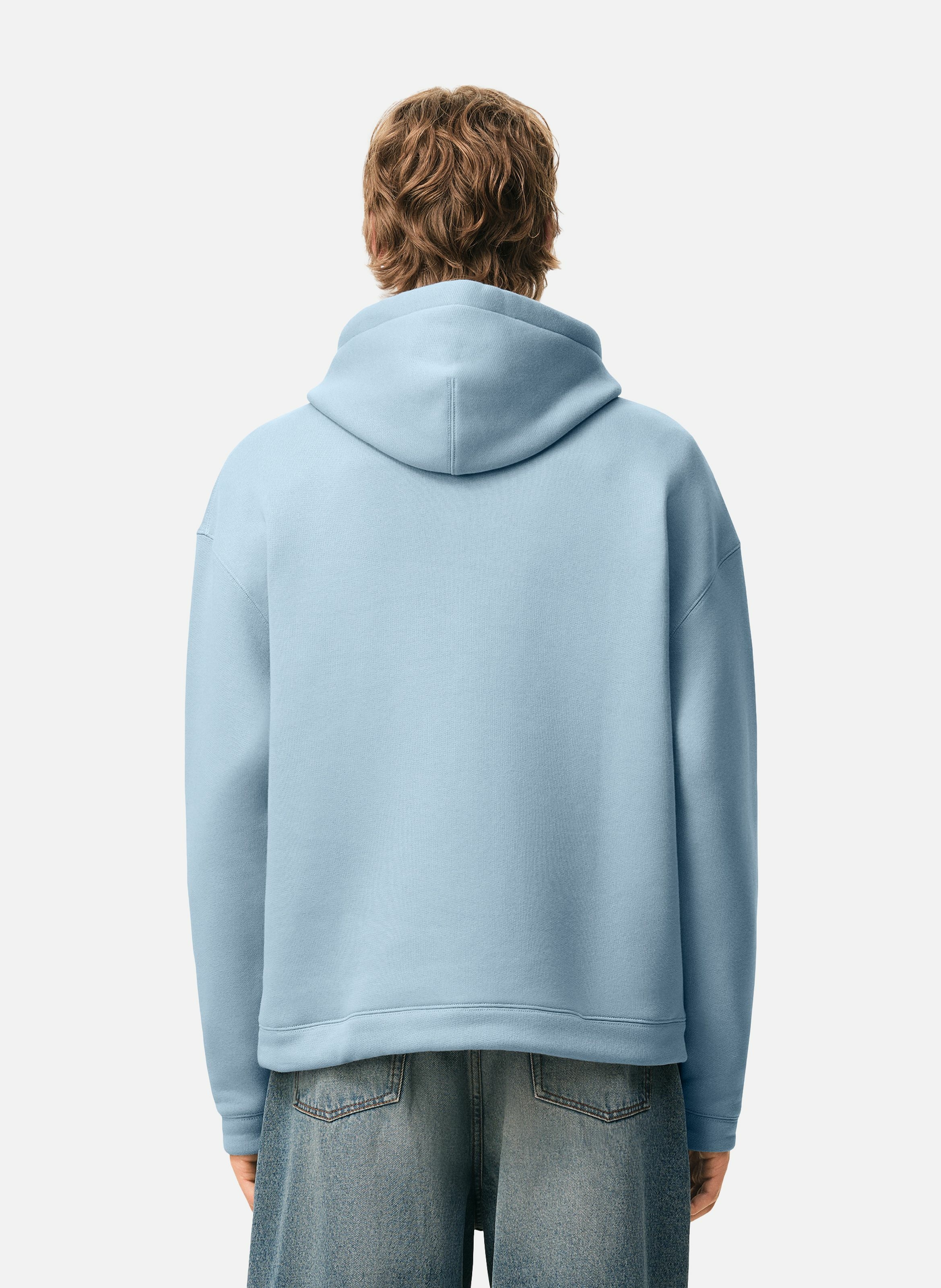 Hoodie ami de coeur en coton unisexe AMI PARIS Bleu