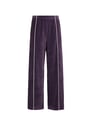 Pantalon de survêtement en velours de coton mélangé | Violet by LACOSTE LACOSTE Pantalon de survêtement en velours de coton mélangé | Violet