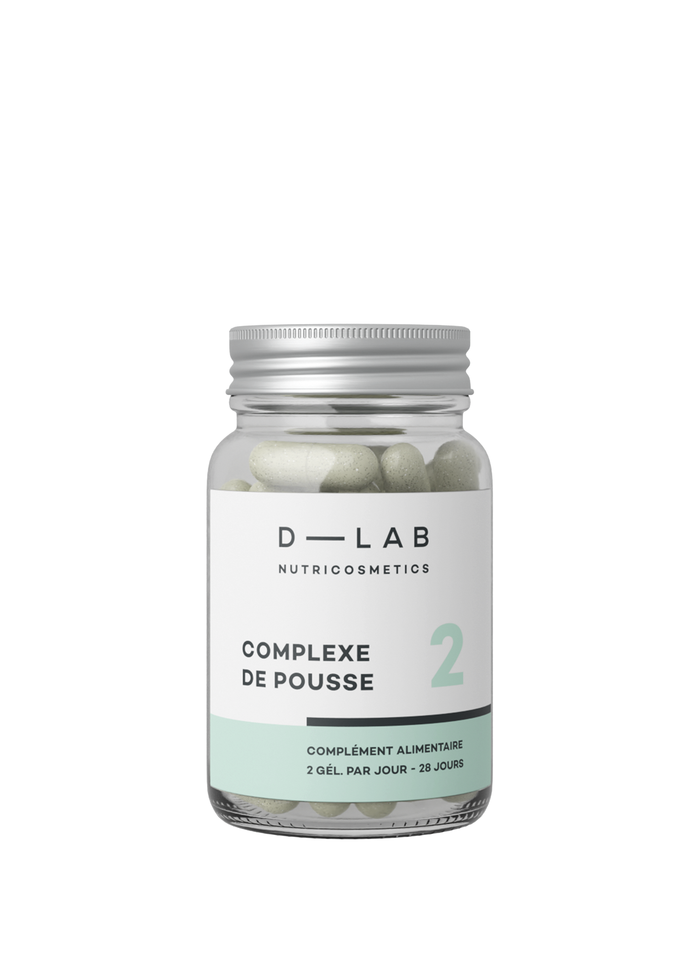 D-LAB NUTRICOSMETICS Growth complex - 1 month No color