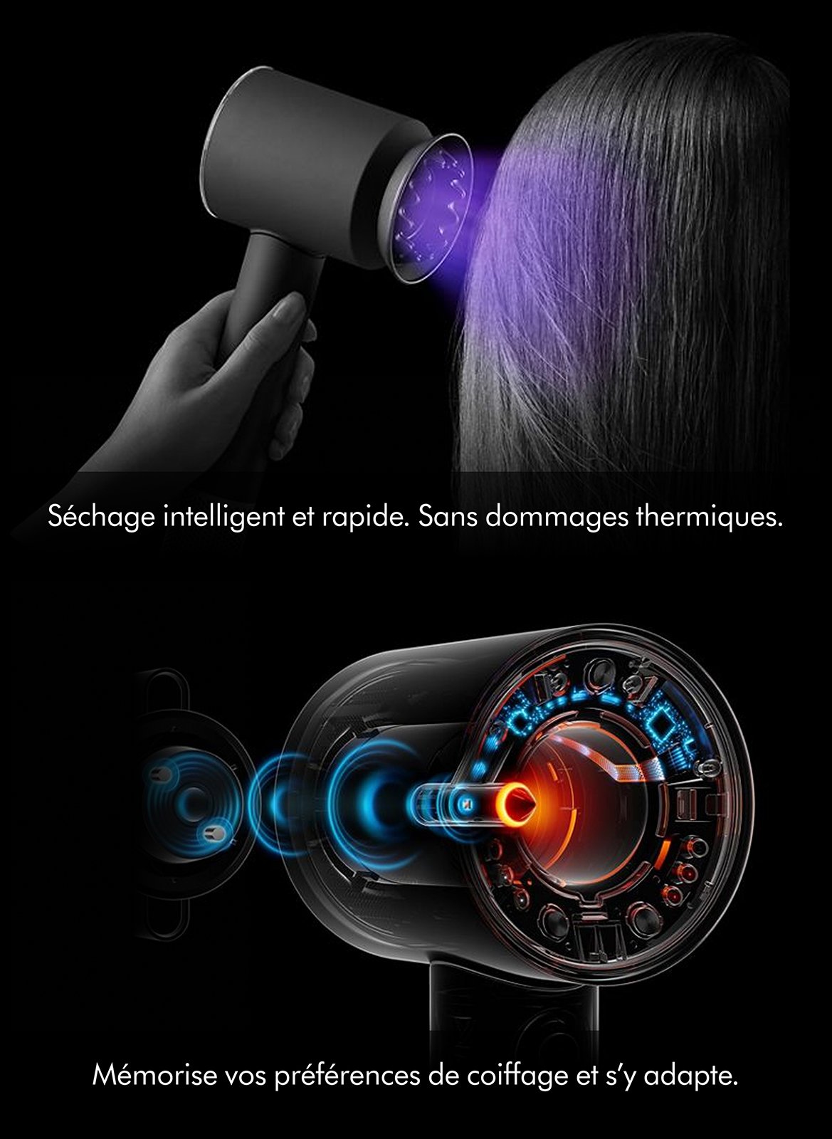 Dyson Supersonic Nural, Limited Edition Straight to Curly Hair Silk/Amber DYSON No color