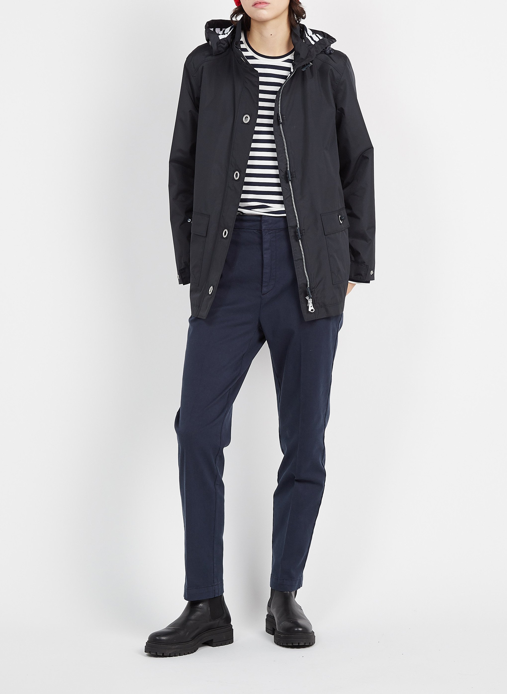 Coupe-vent à capuche audierne ARMOR-LUX Bleu