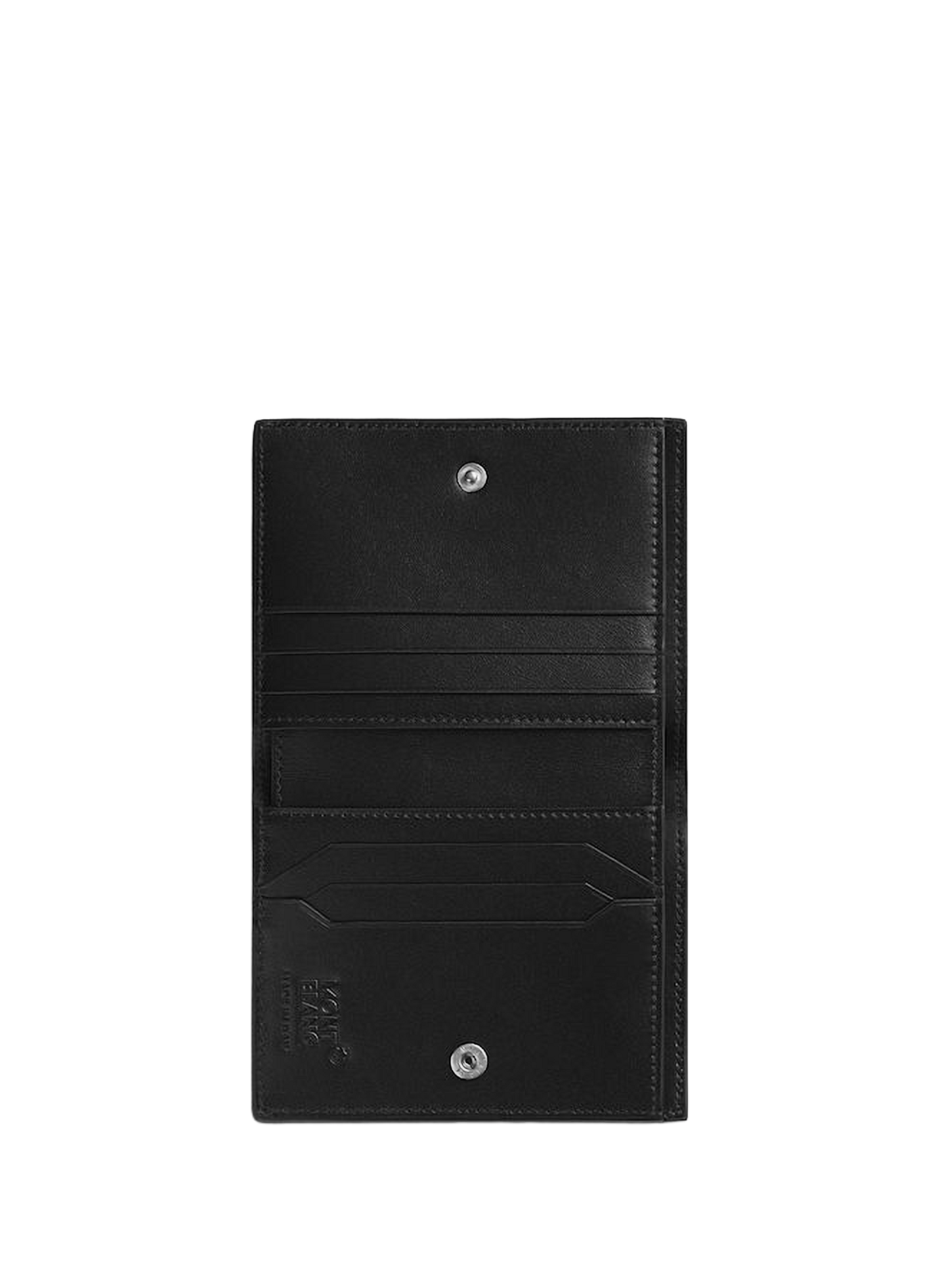Compact leather wallet MONTBLANC Black