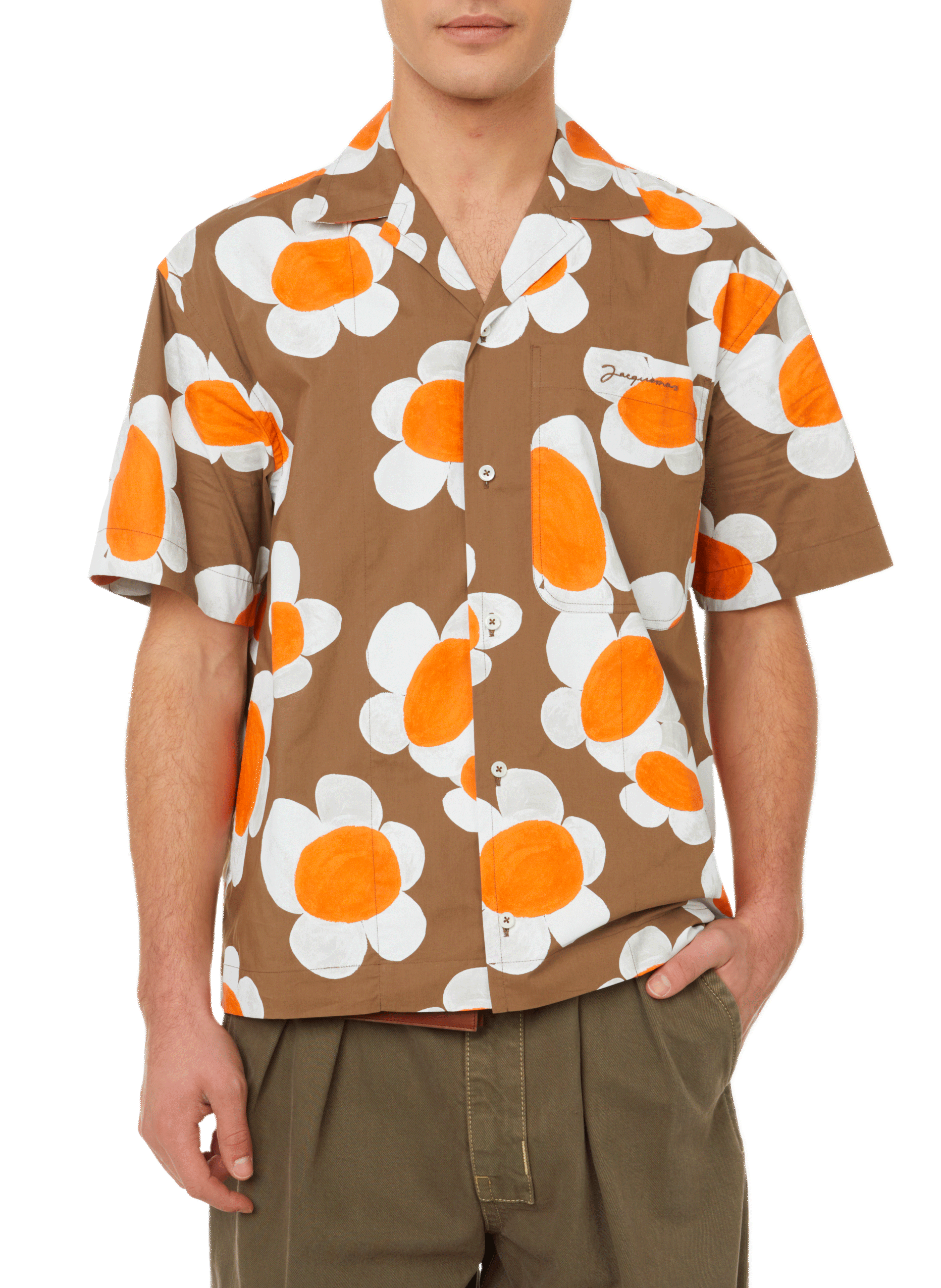 La chemise Jean Beige JACQUEMUS