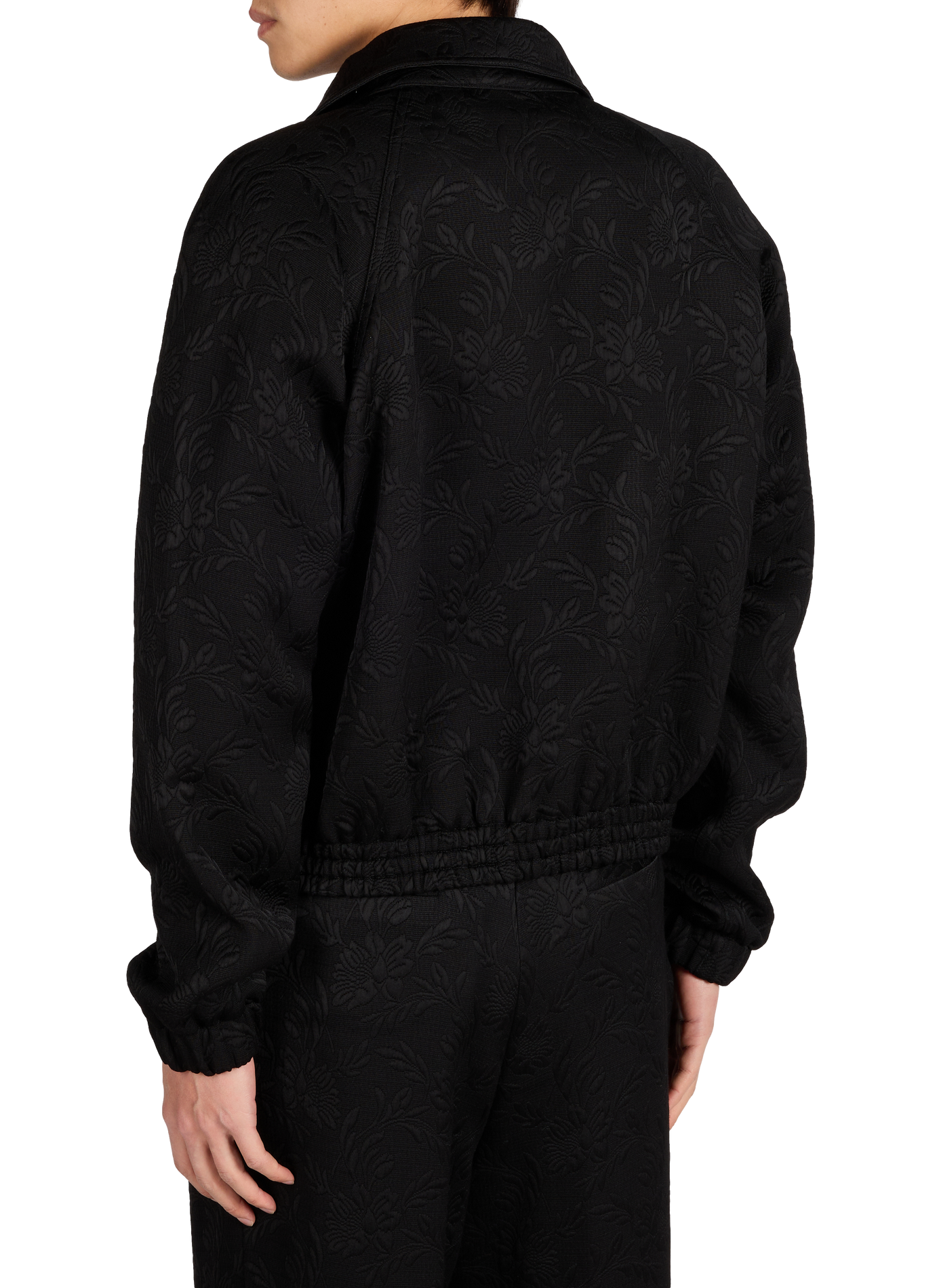 Vinny's embroidered straight jacket DRIES VAN NOTEN Black