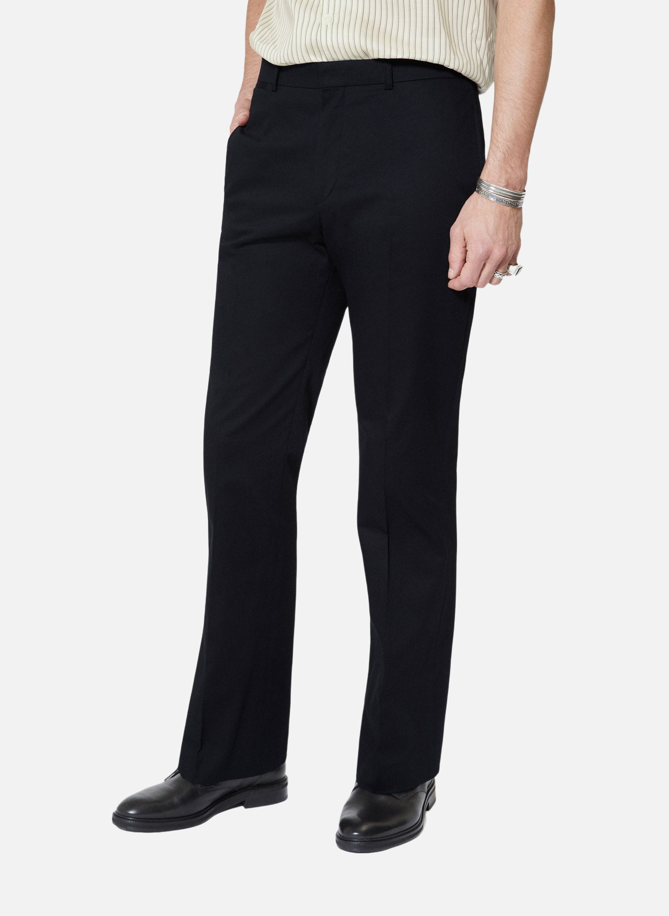 Pantalon jambe évasée THE KOOPLES Noir