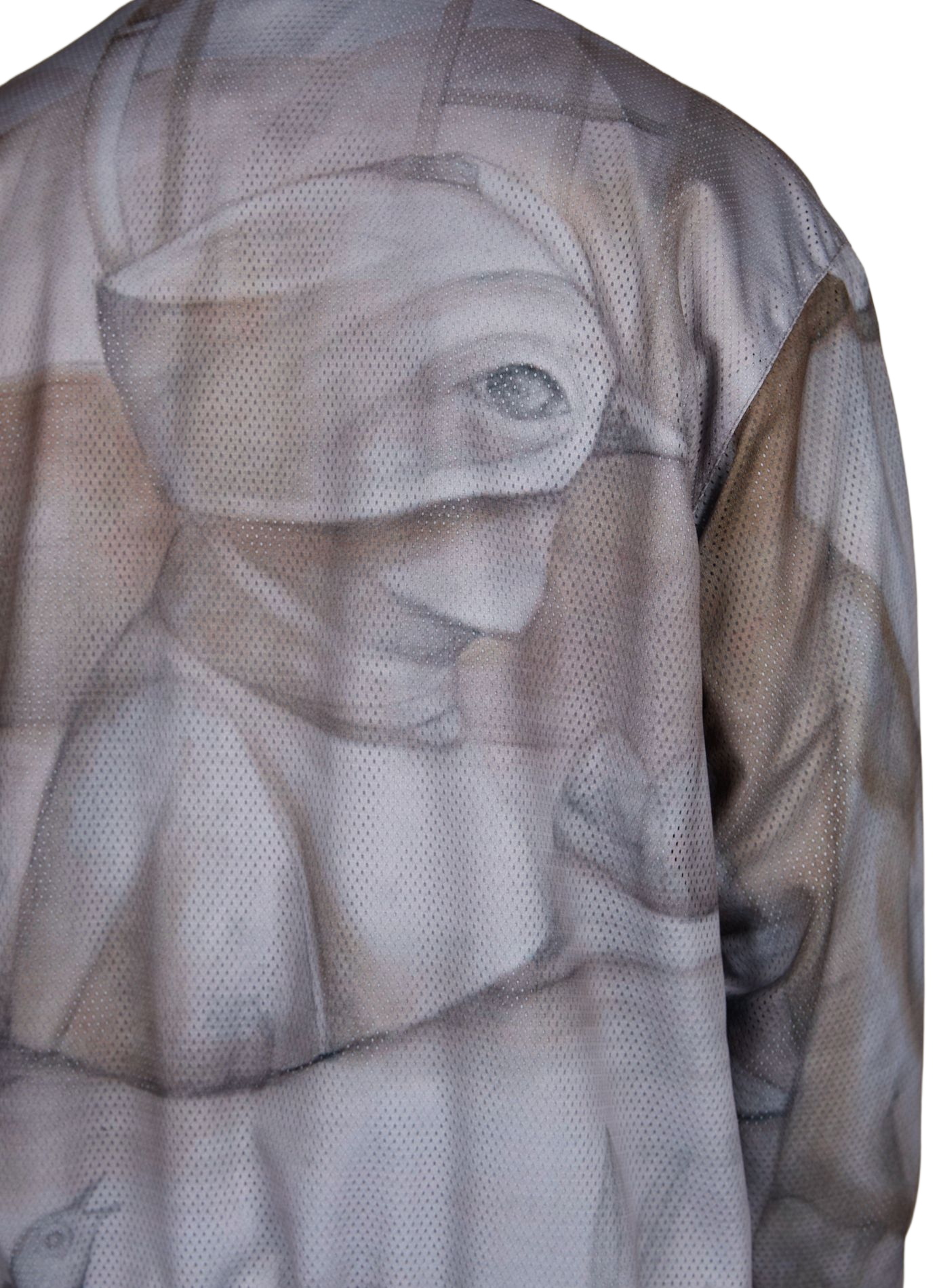 Veste ajourée à col montant PAS UNE MARQUE Multicolore