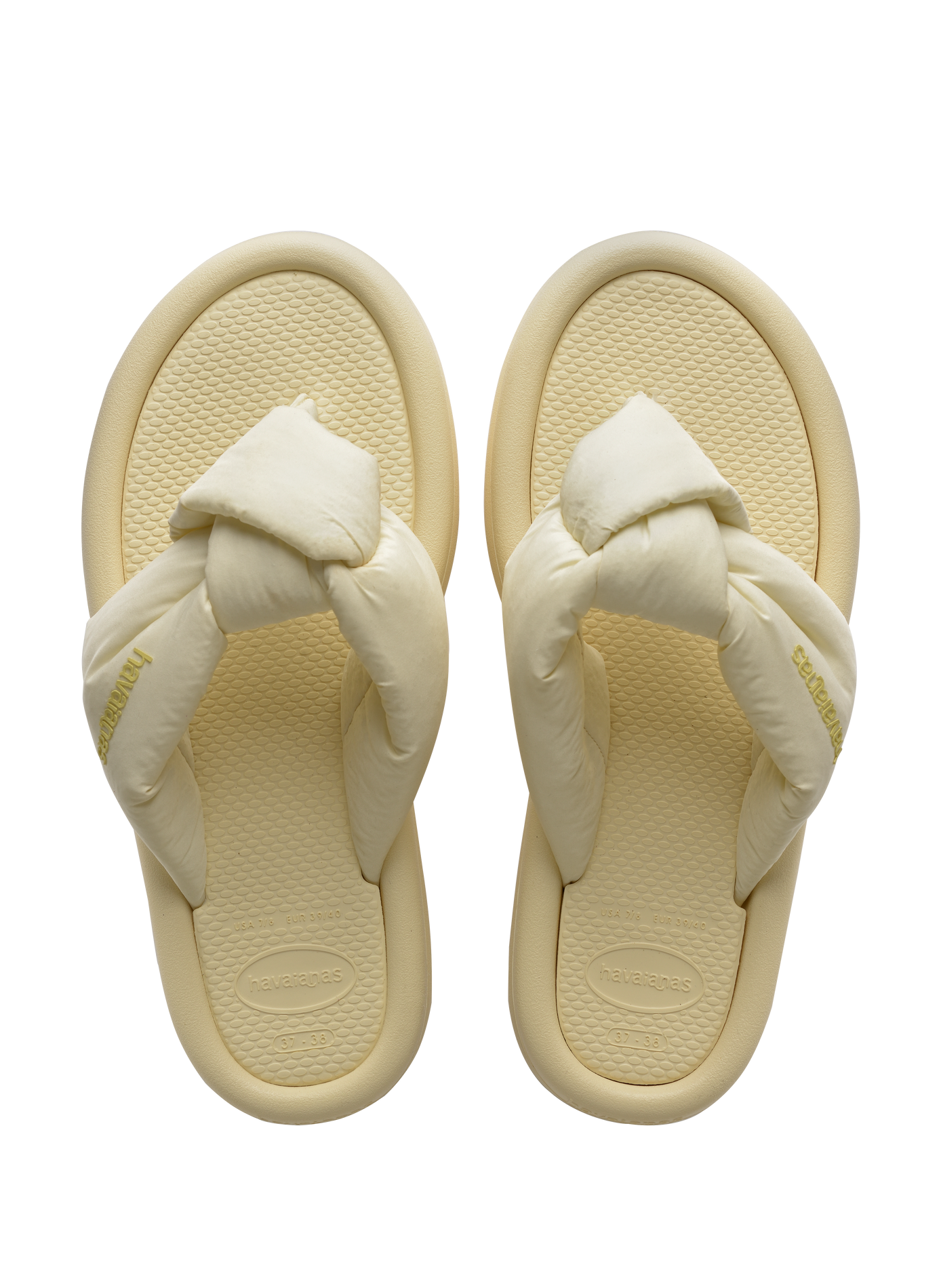 Tongs Over Puffed Up  HAVAIANAS Beige