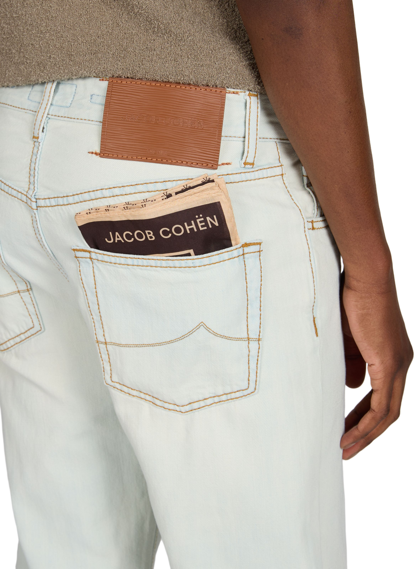 Cotton jeans JACOB COHEN Blue