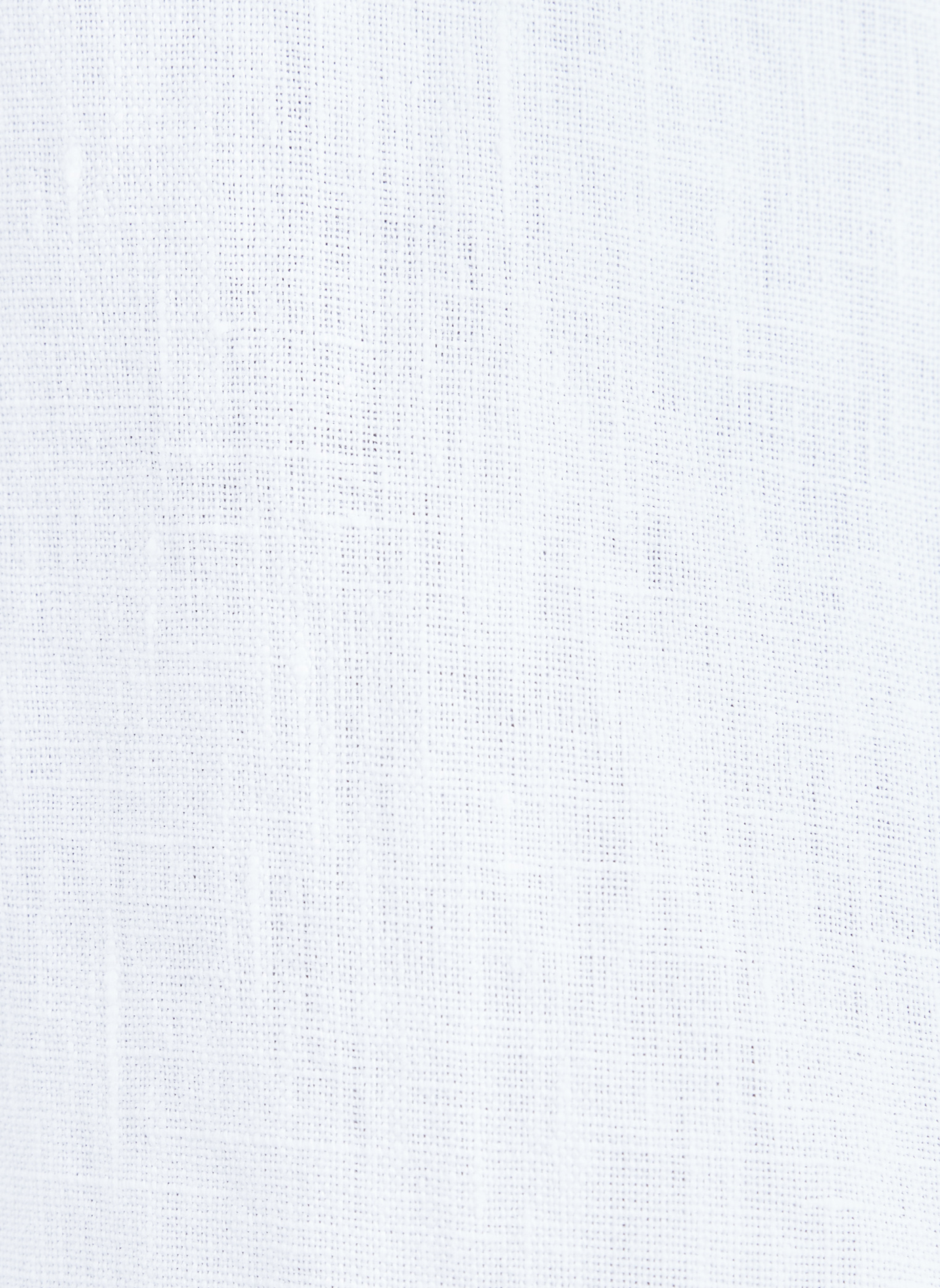 Solid Short-Sleeve Linen Shirt SEIDENSTICKER White