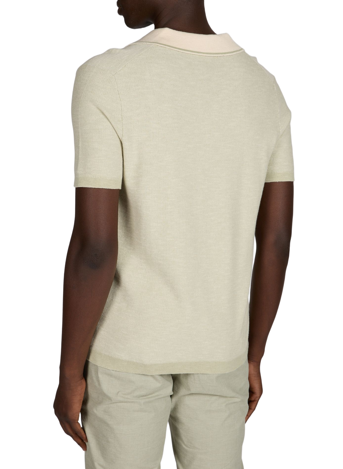  Cotton polo shirt  PIERRE CARDIN Green