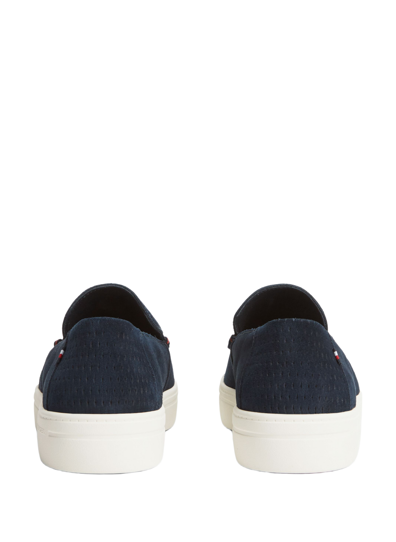Mokassins mit Belüftung aus Leder TOMMY HILFIGER Blau