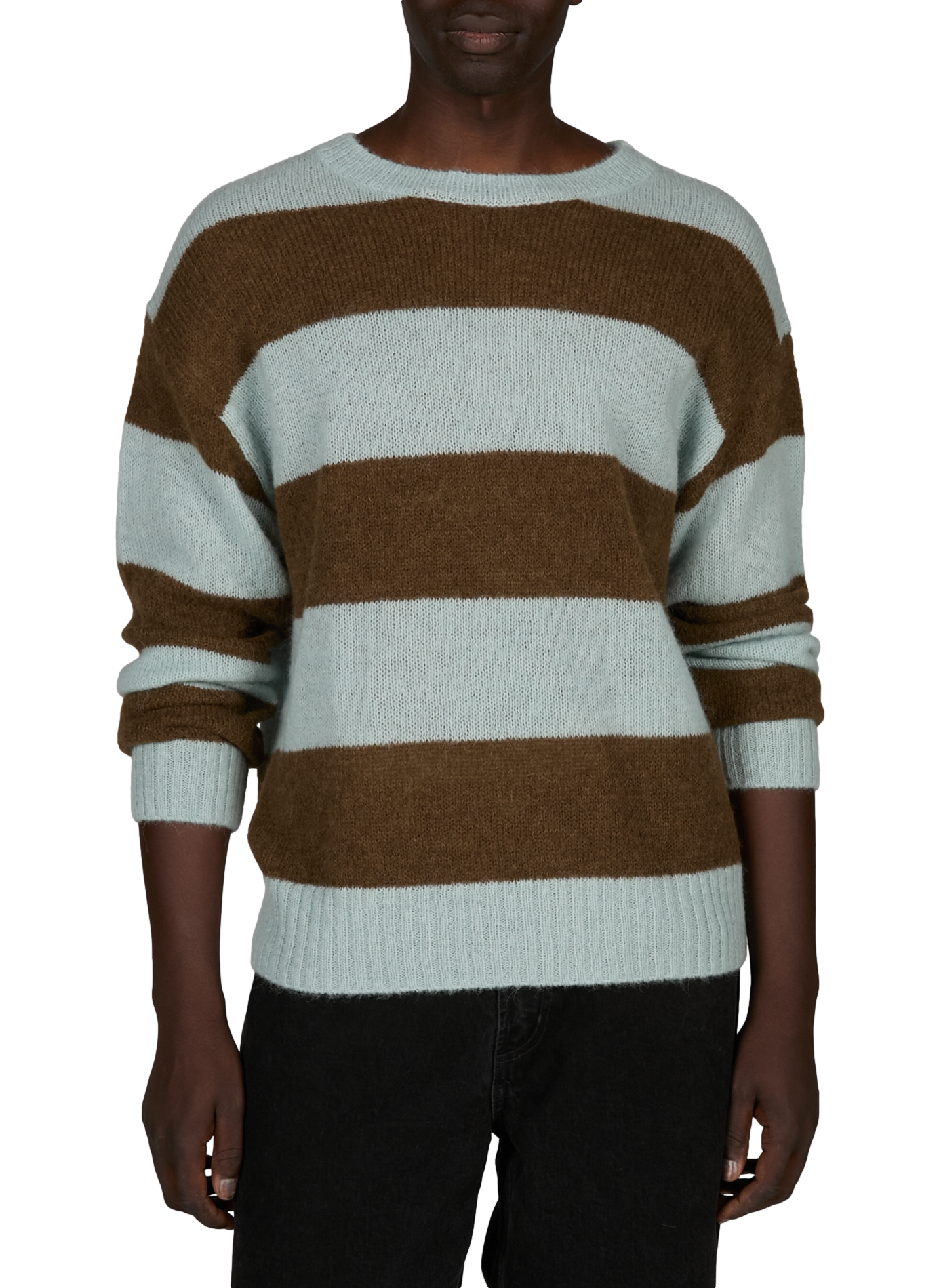 Striped knit sweater CLOSED Blue