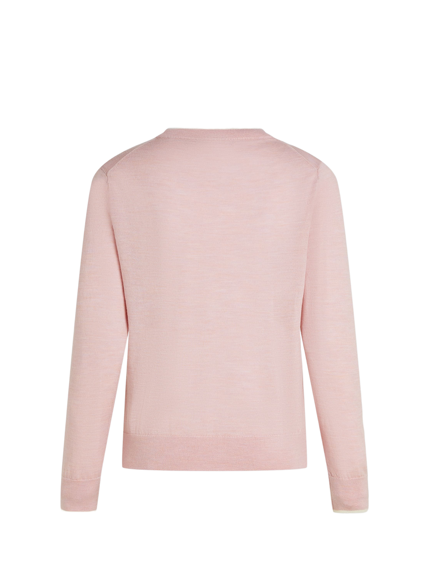 Merino wool jumper KARL LAGERFELD Pink