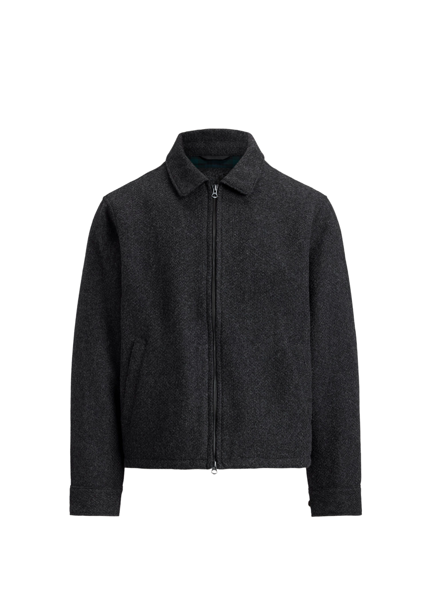 Veste courte zippée en laine  POLO RALPH LAUREN Beige