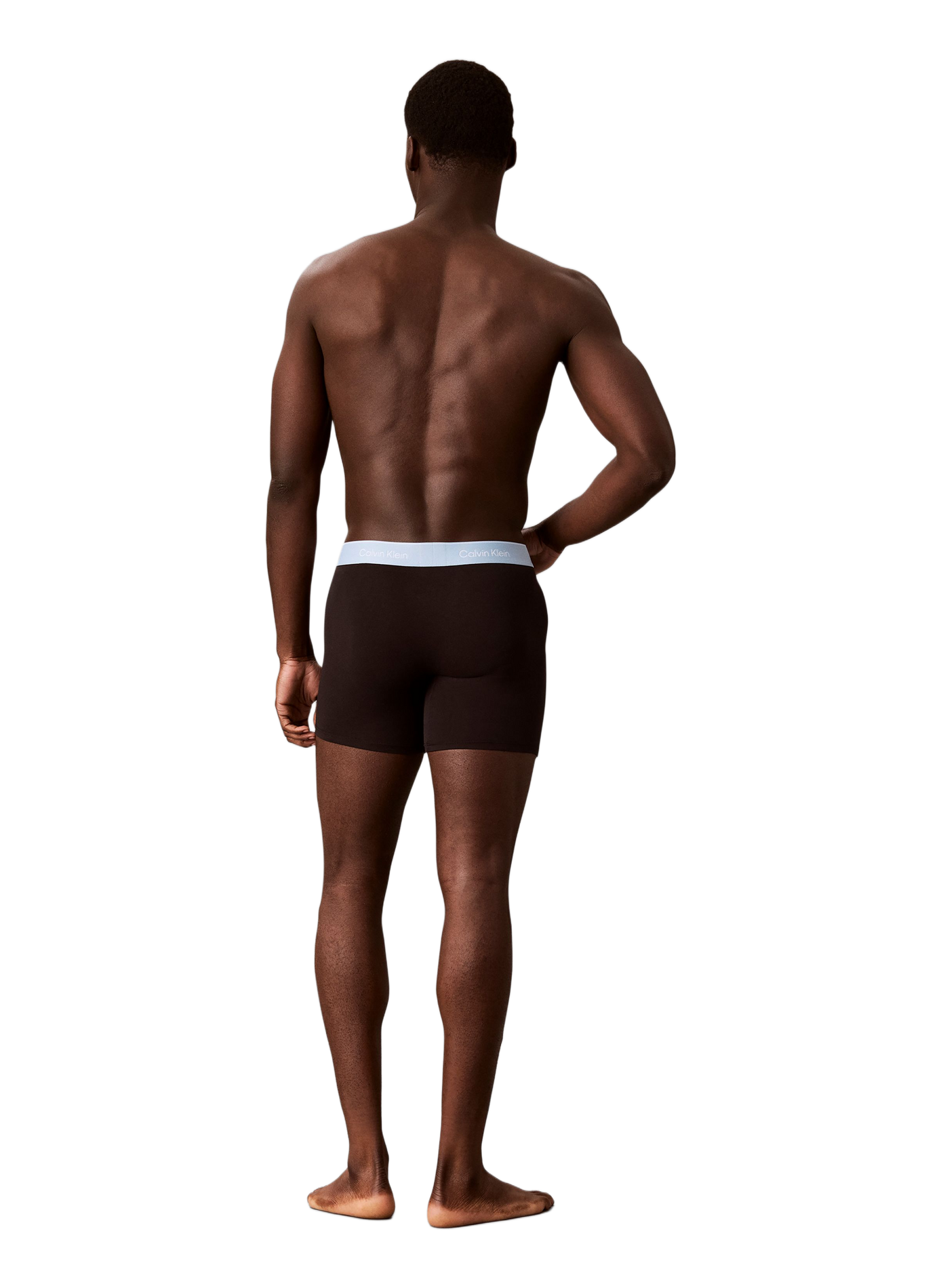 Set aus 3 Boxershorts aus Baumwollmischung CALVIN KLEIN Schwarz