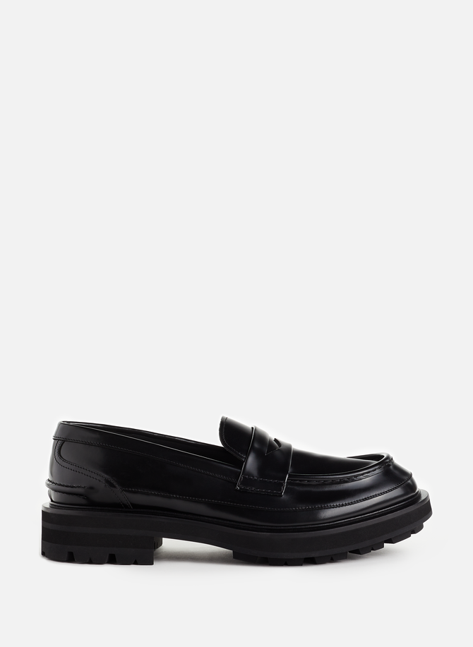 Leather loafers  ALEXANDER MCQUEEN
