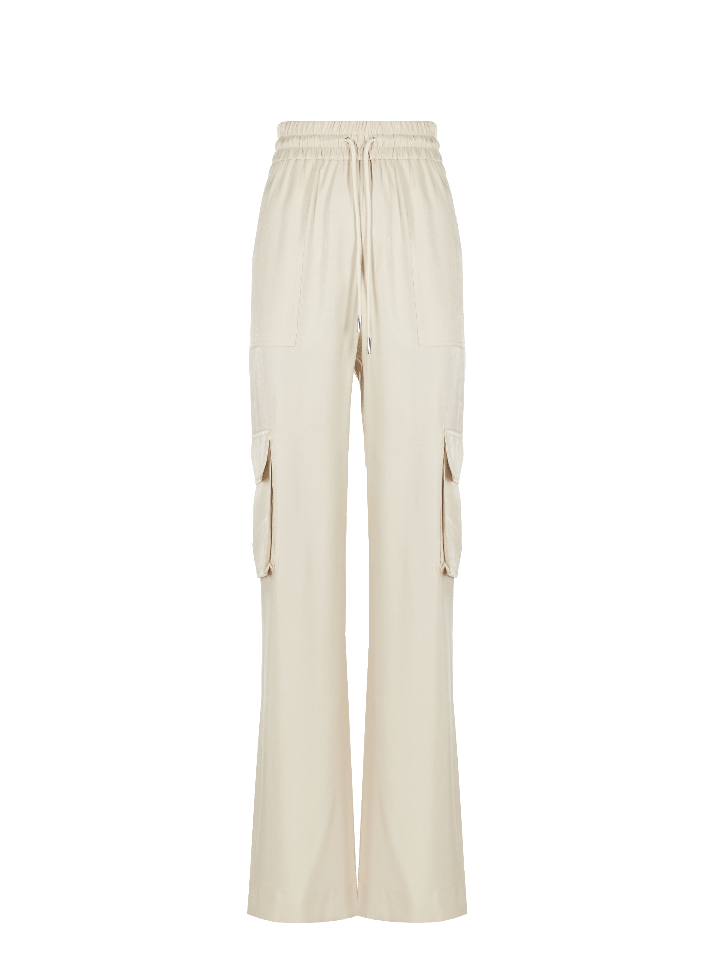 Pantalon fluide satiné