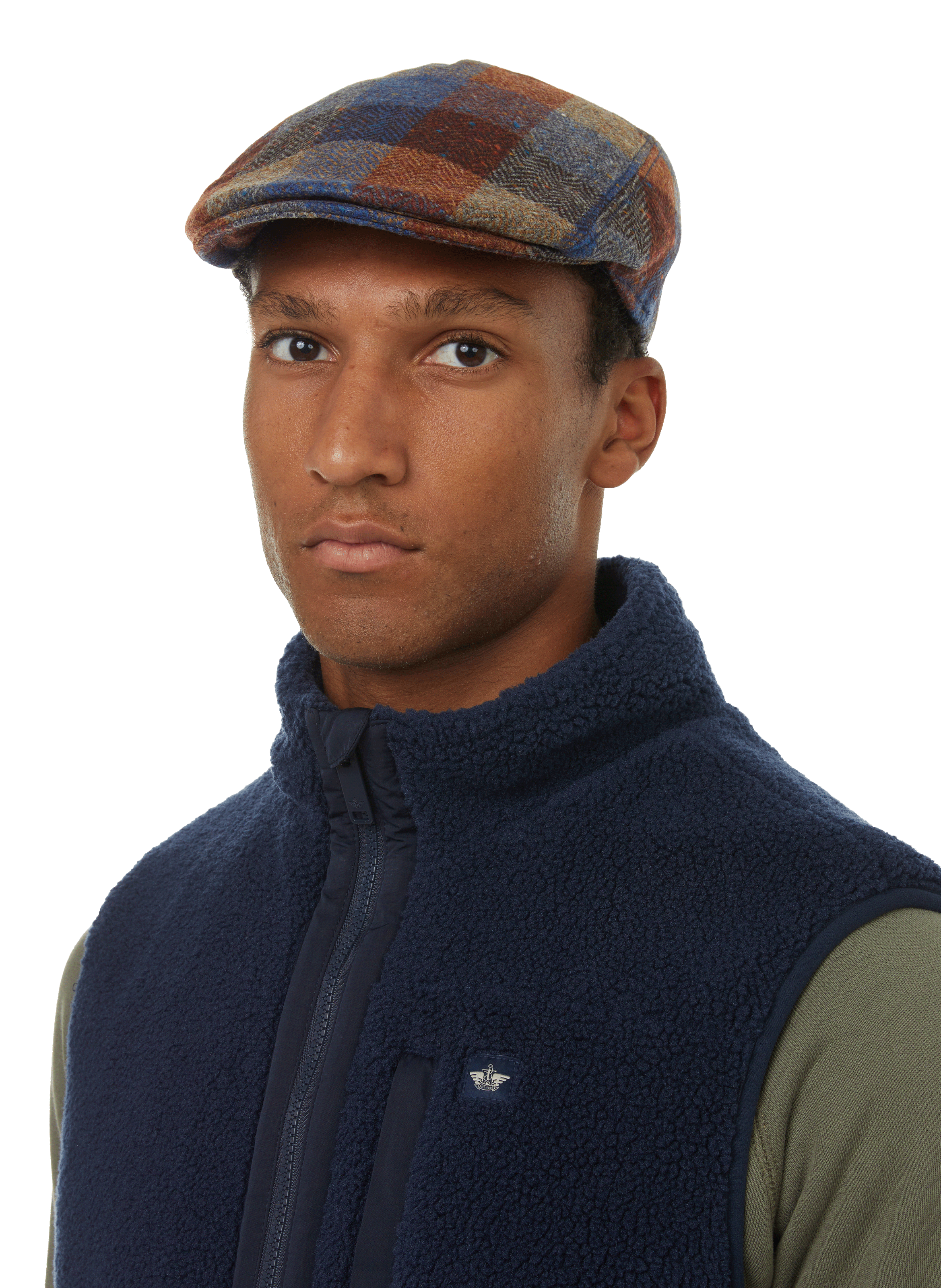 Béret en tweed  SAISON 1865 Multicolore