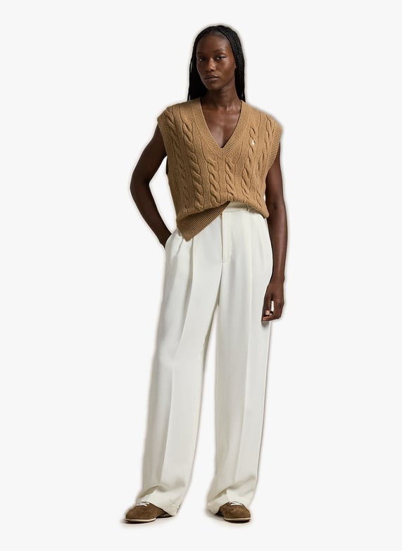 Pull sans manches | Beige by POLO RALPH LAUREN Pull sans manches Beige