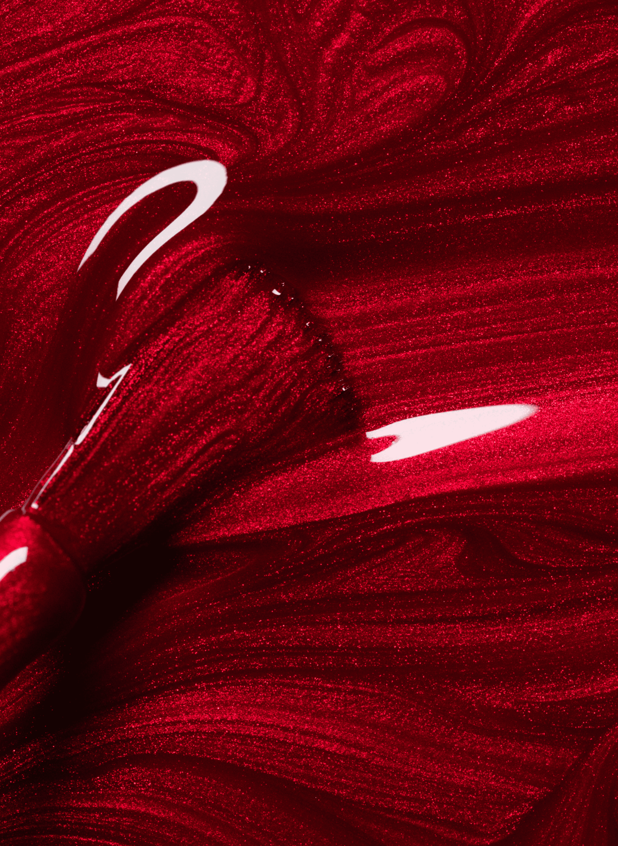 Green Flash Nail Polish MANUCURIST Red hibiscus