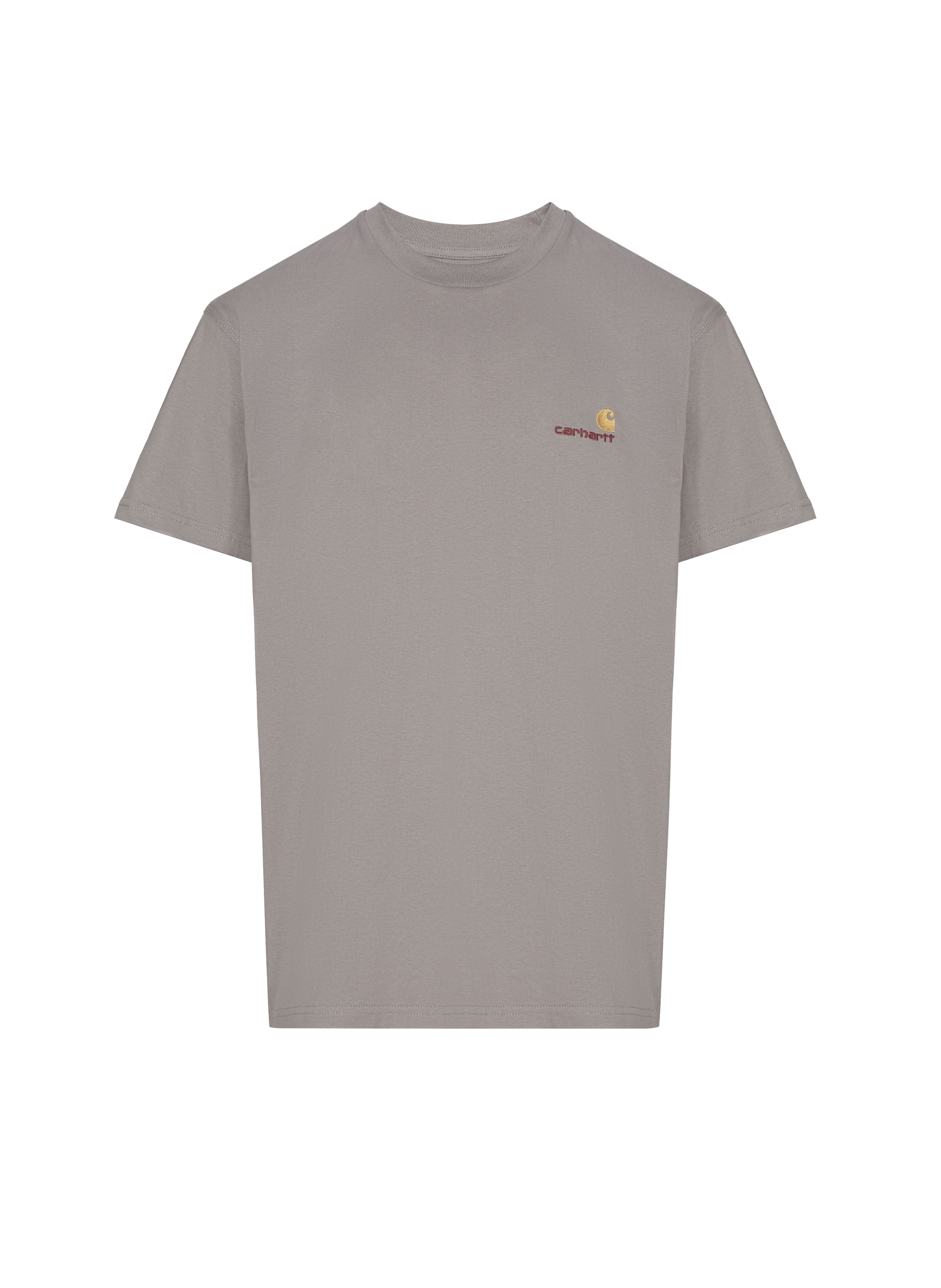 Cotton round-neck T-shirt CARHARTT WIP Grey