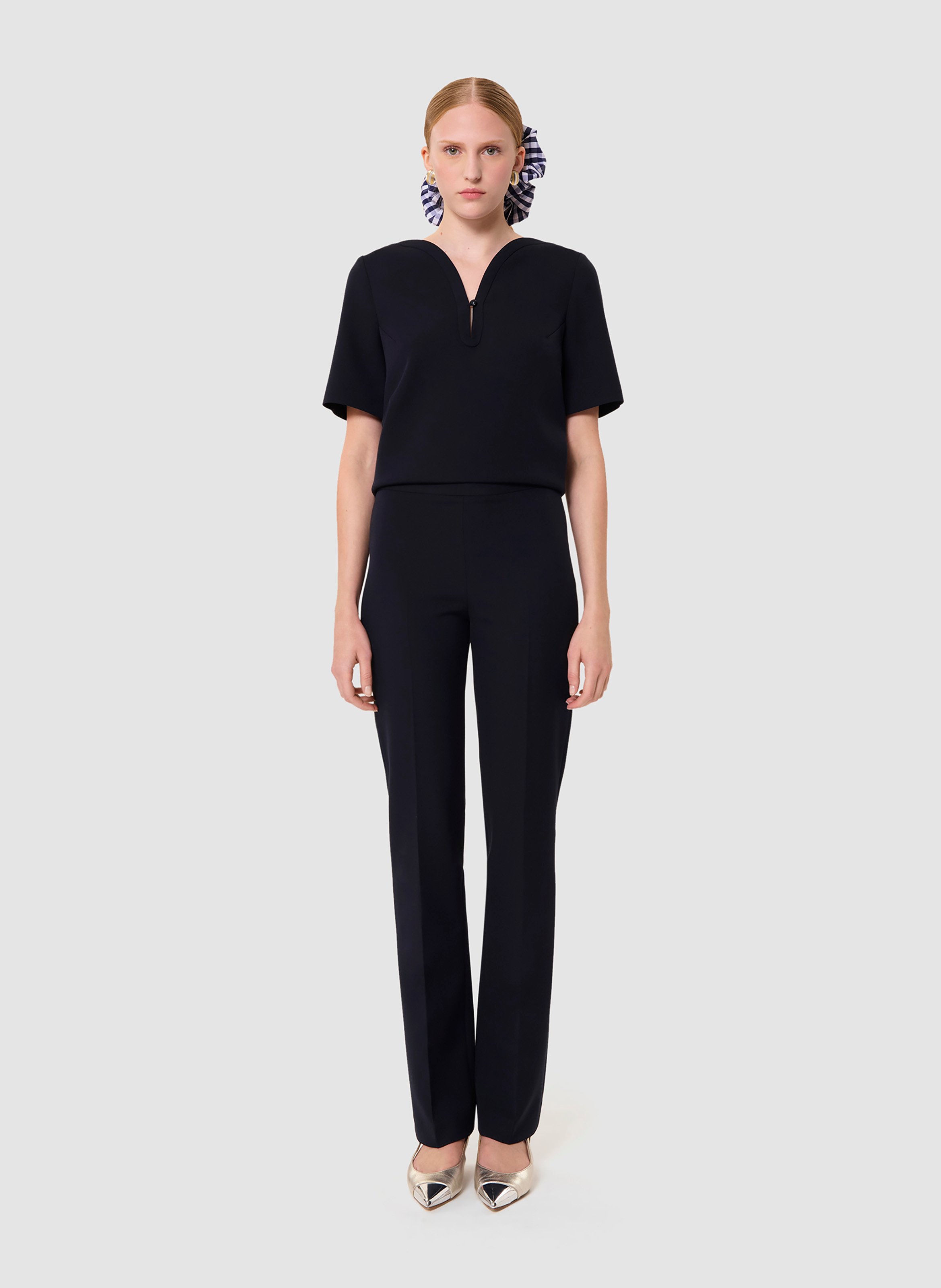 Pantalon papillon TARA JARMON Bleu