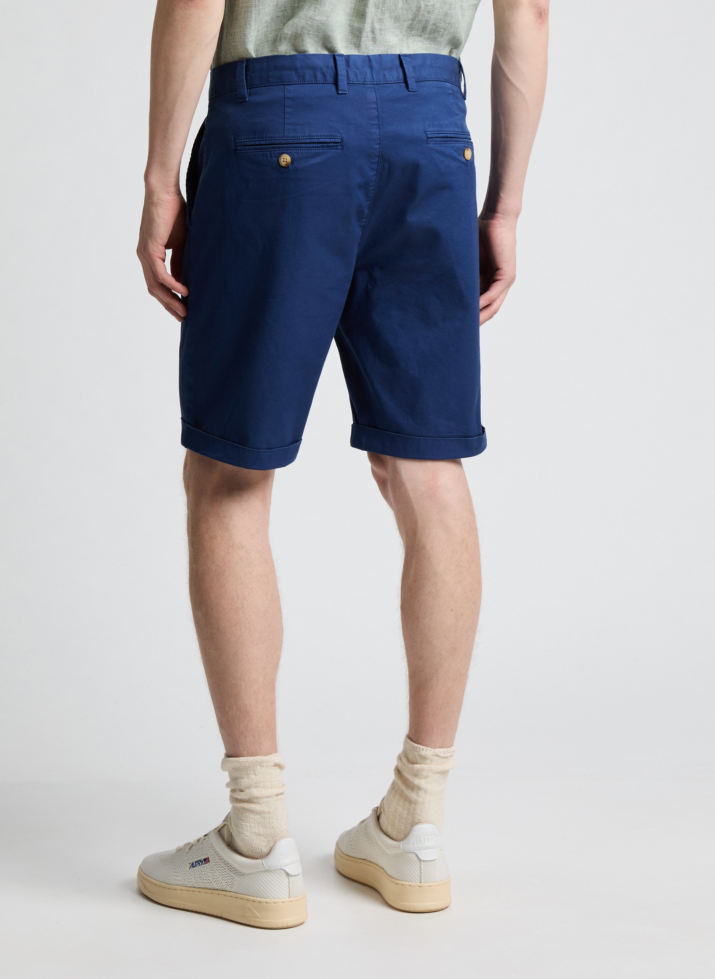 Short en coton GANT Bleu
