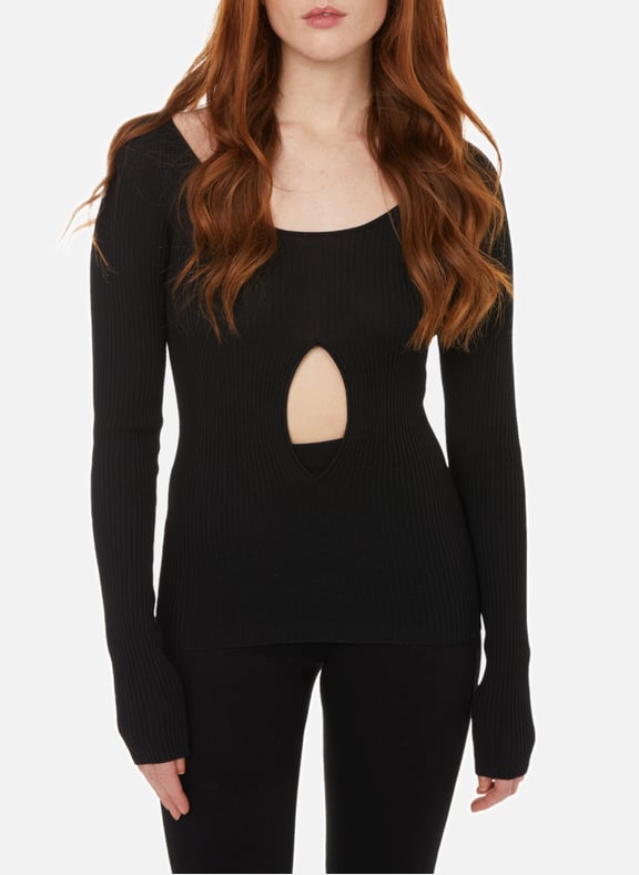 Long-sleeved bodysuit Black by CAES CAES Long-sleeved bodysuit Black
