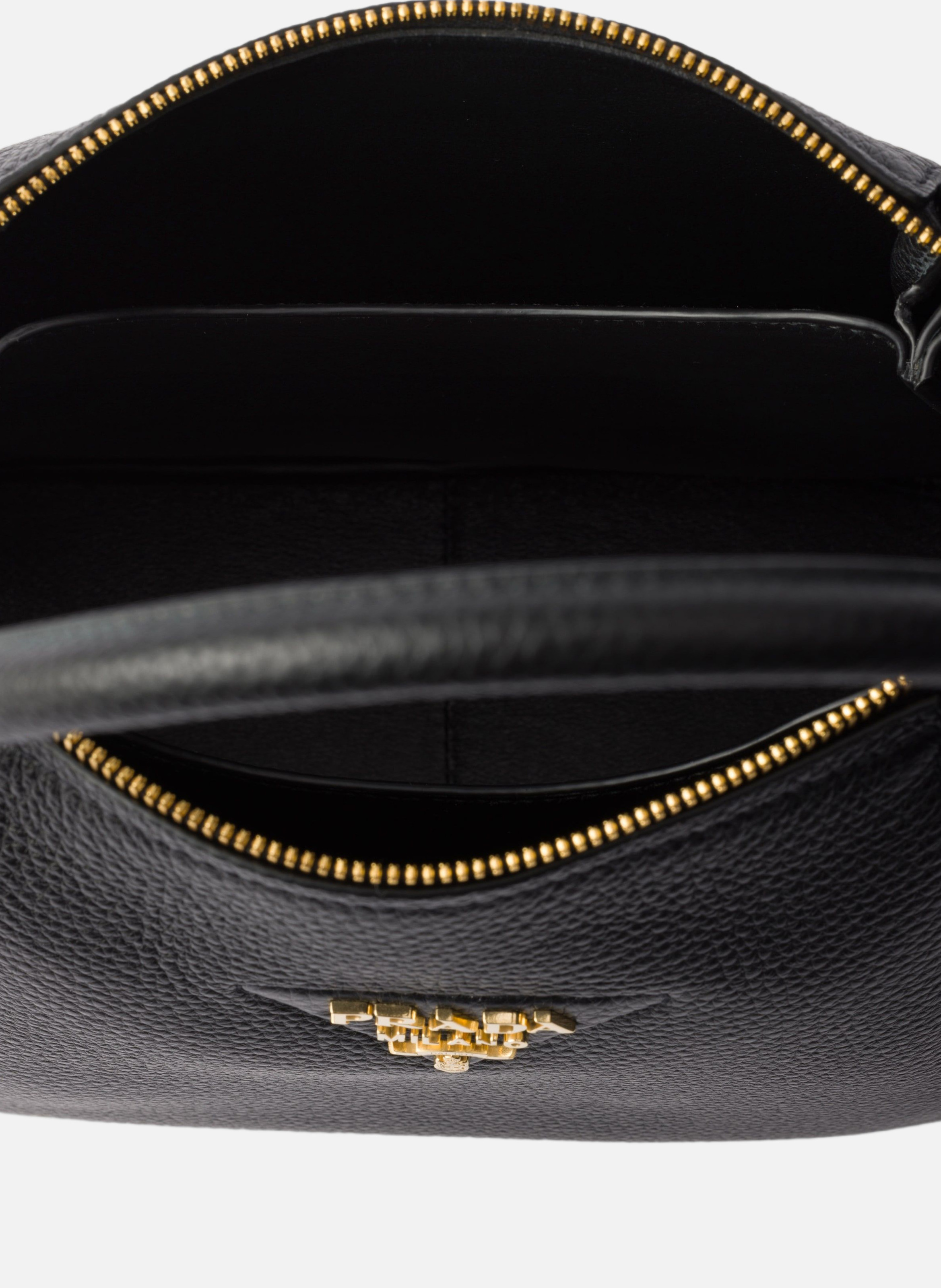 Petit sac en cuir PRADA Noir