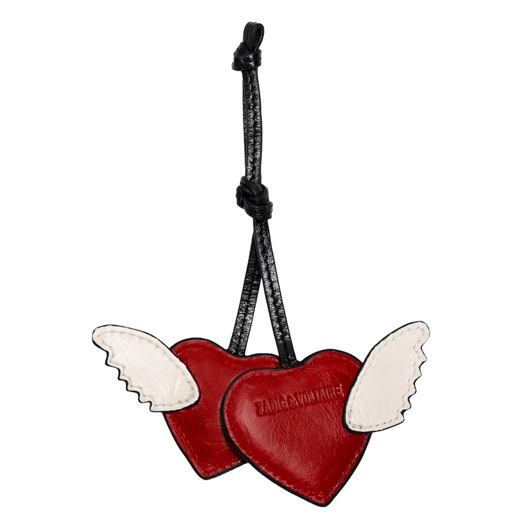 Charms cerises en cuir love cherry ZADIG&VOLTAIRE Rouge