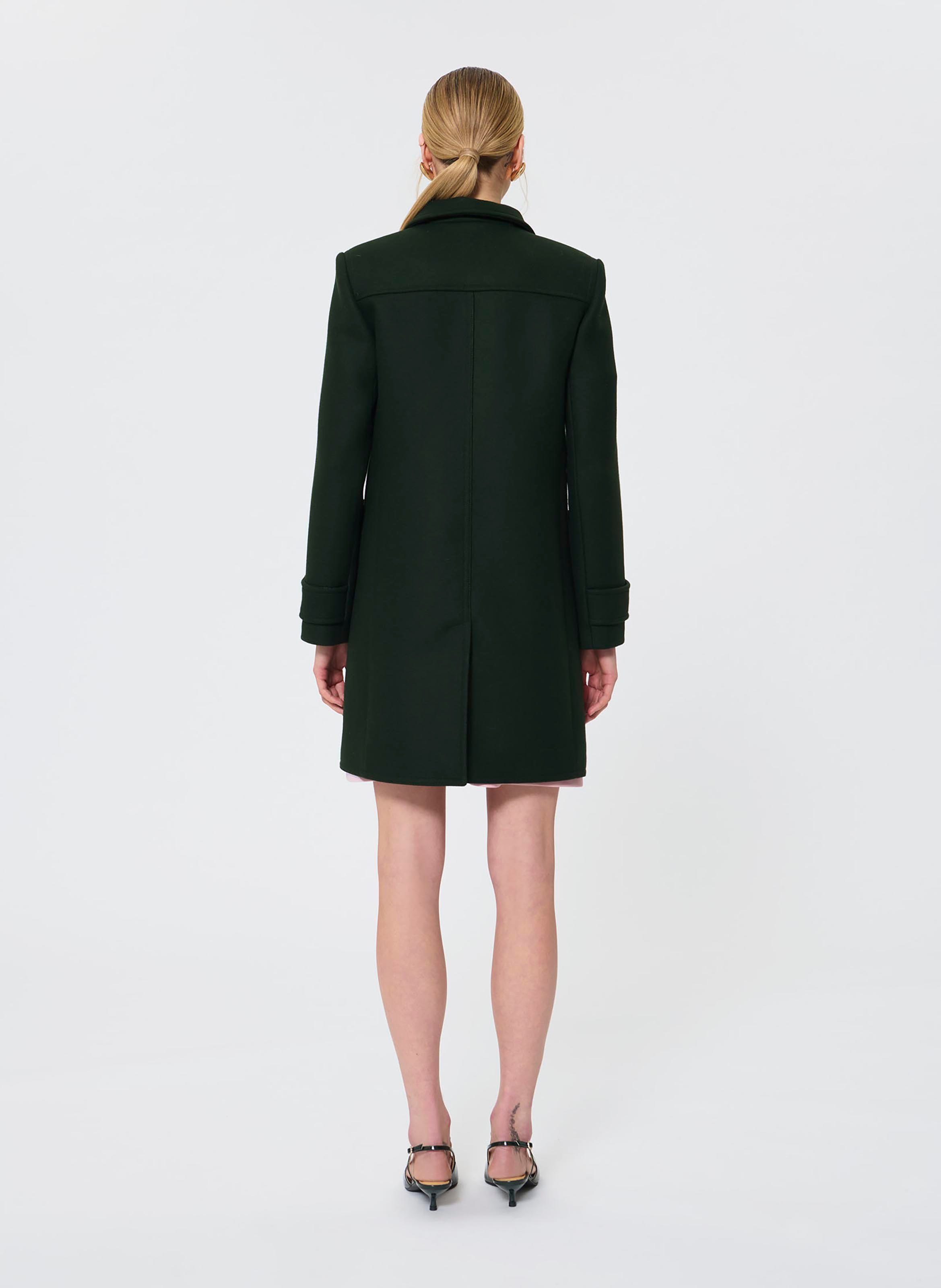 Manteau manon TARA JARMON Vert