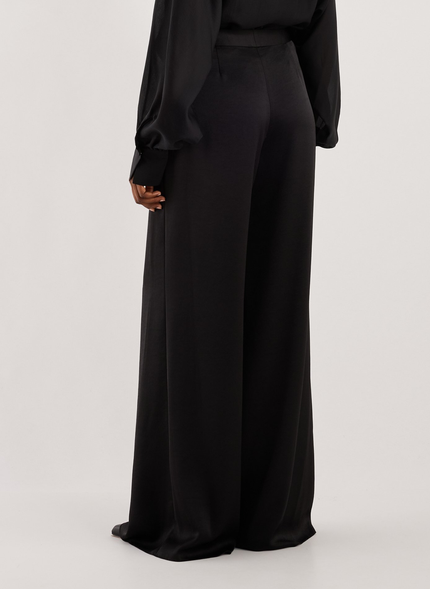 Pantalon fluide ADOLFO DOMINGUEZ Noir