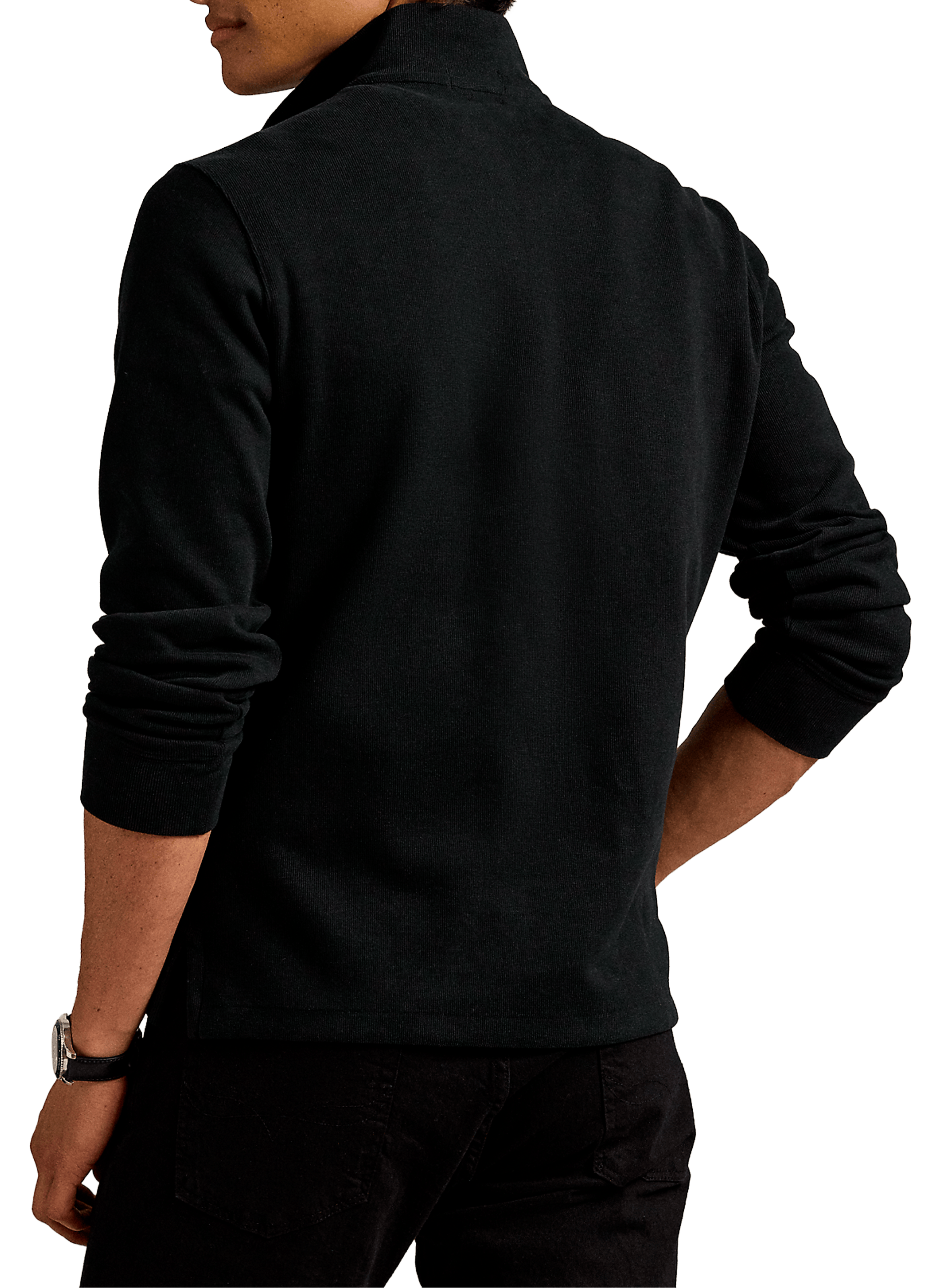 Cotton high-neck jumper POLO RALPH LAUREN Black