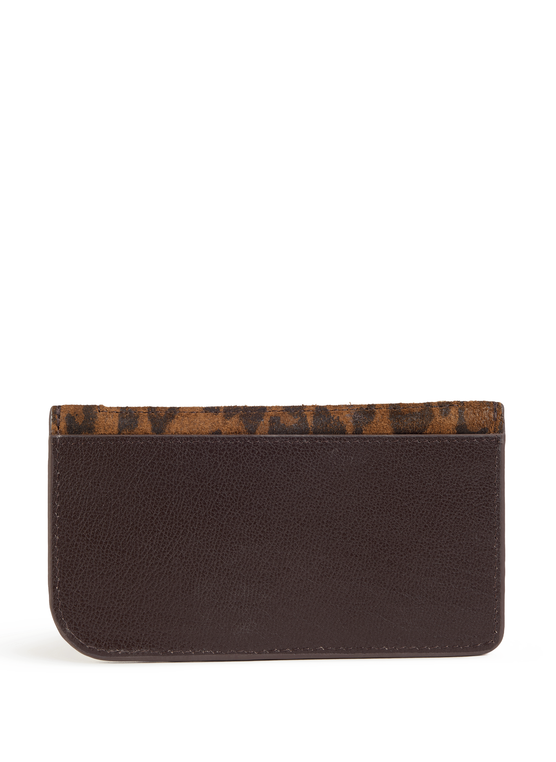 Porte-cartes Alix en cuir NAT & NIN Multicolore