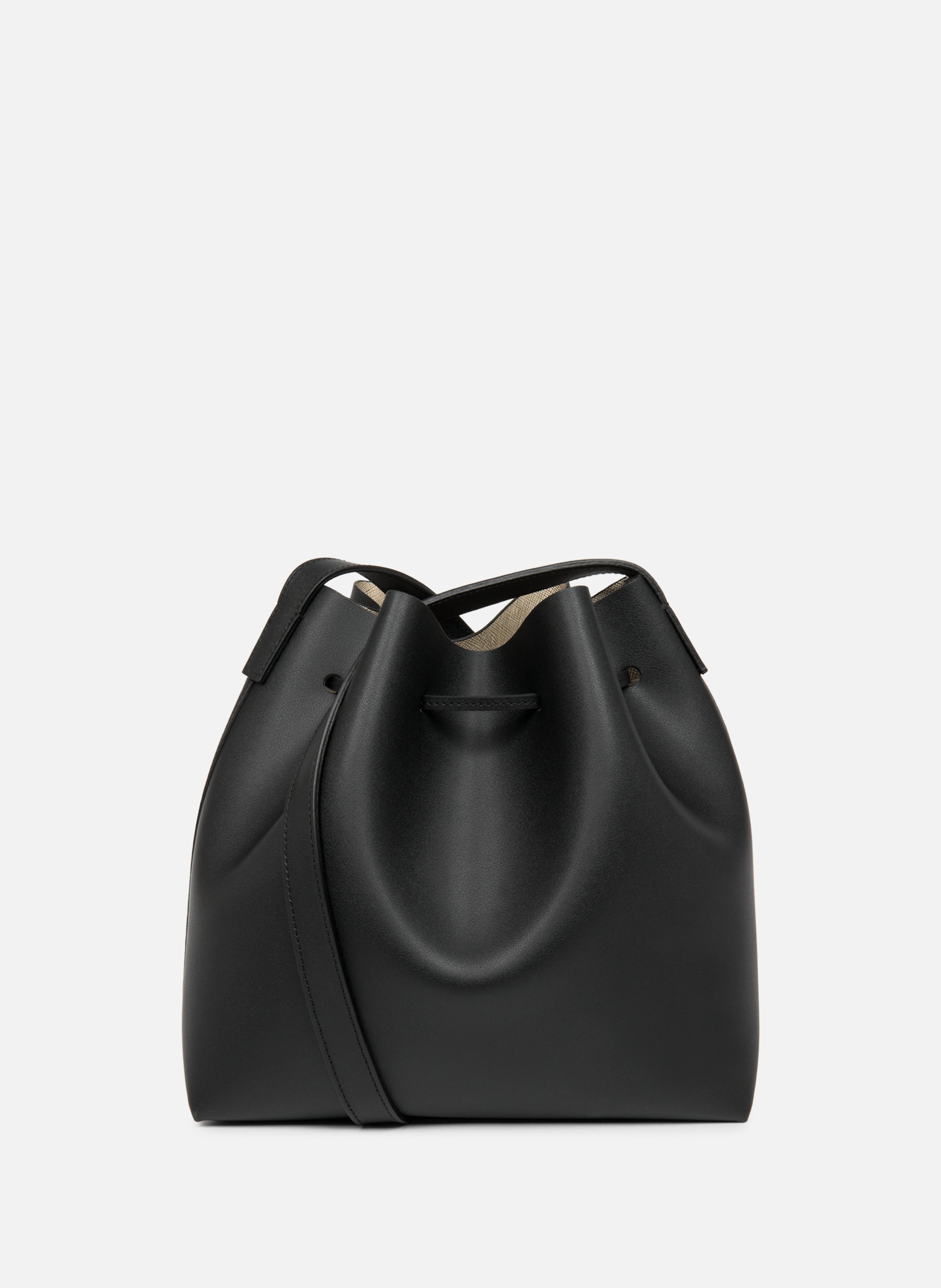 Large bucket bag - Pur & Element City LANCASTER Black