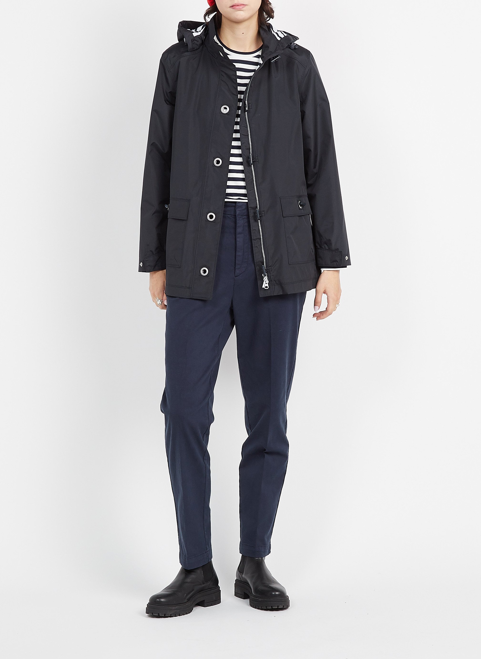 Coupe-vent à capuche audierne ARMOR-LUX Bleu