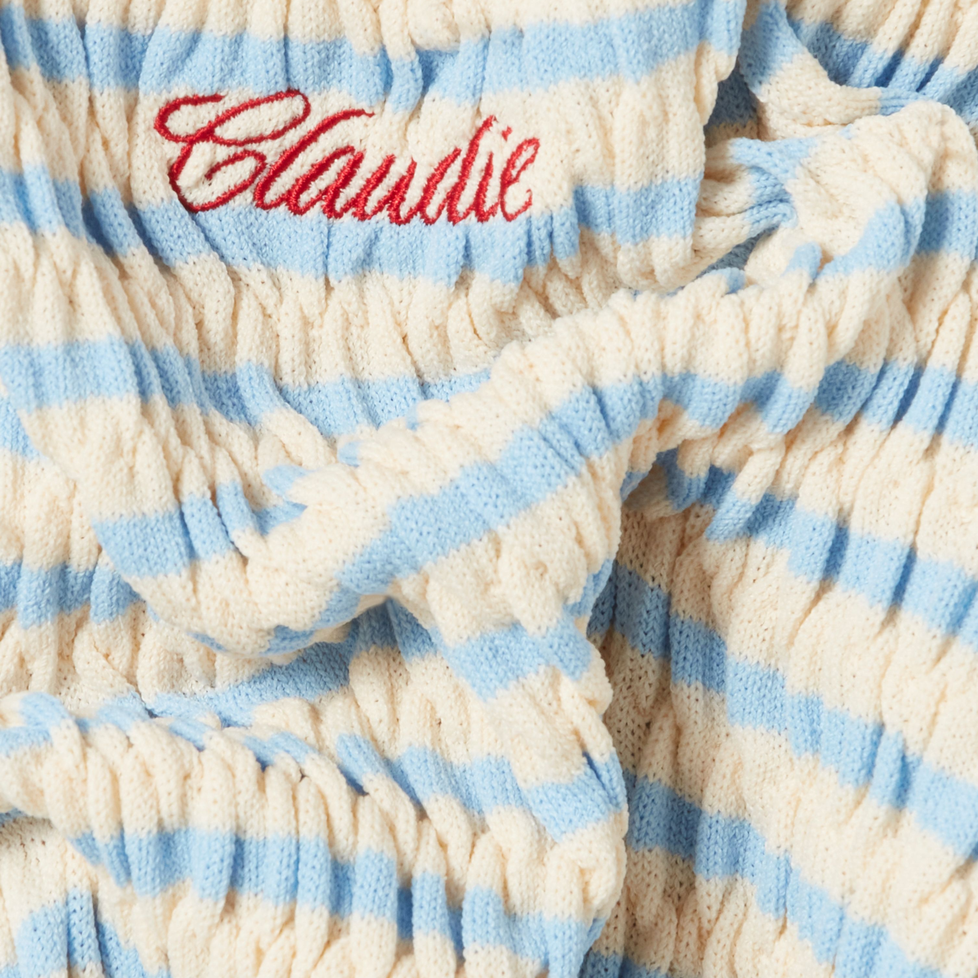 Top ajusté col rond en maille CLAUDIE PIERLOT Multicolore