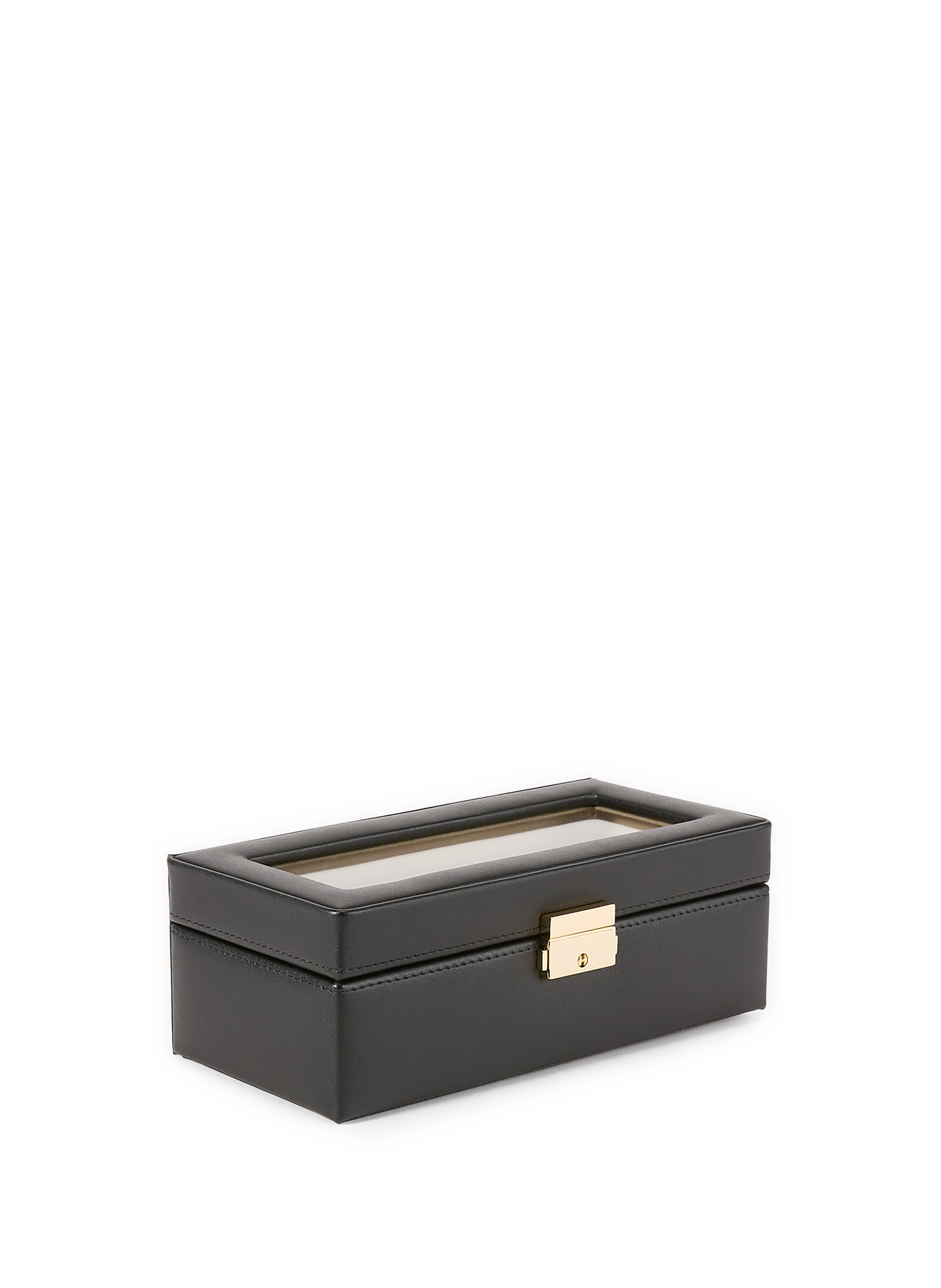 Coffret bijoux uni refermable AU PRINTEMPS PARIS Noir