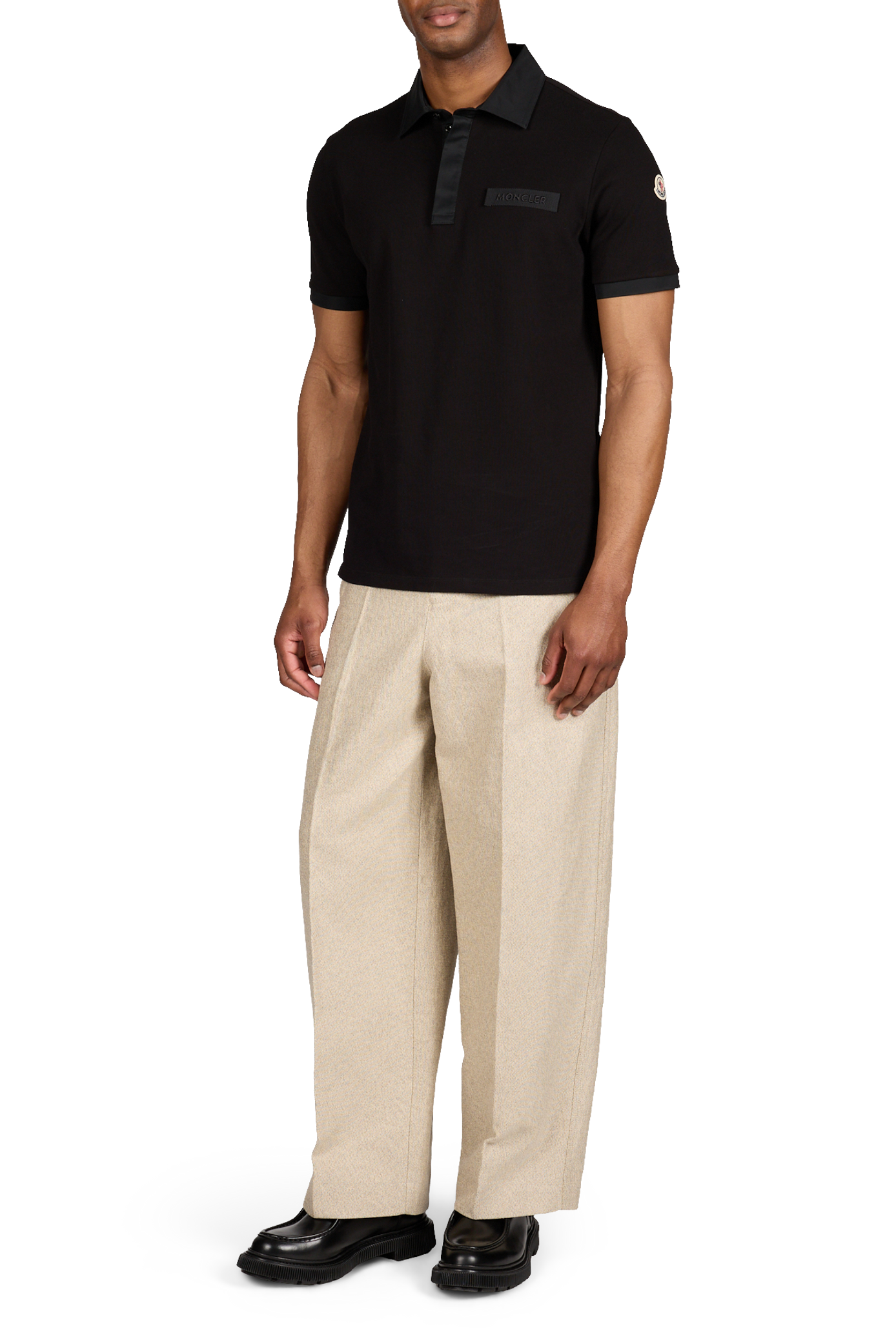 Le pantalon Pastro en coton piqué JACQUEMUS Beige