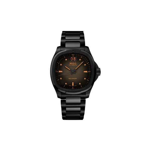 Montre Multifort TV Big Date en acier inoxydable Montre Multifort TV Big Date en acier inoxydable