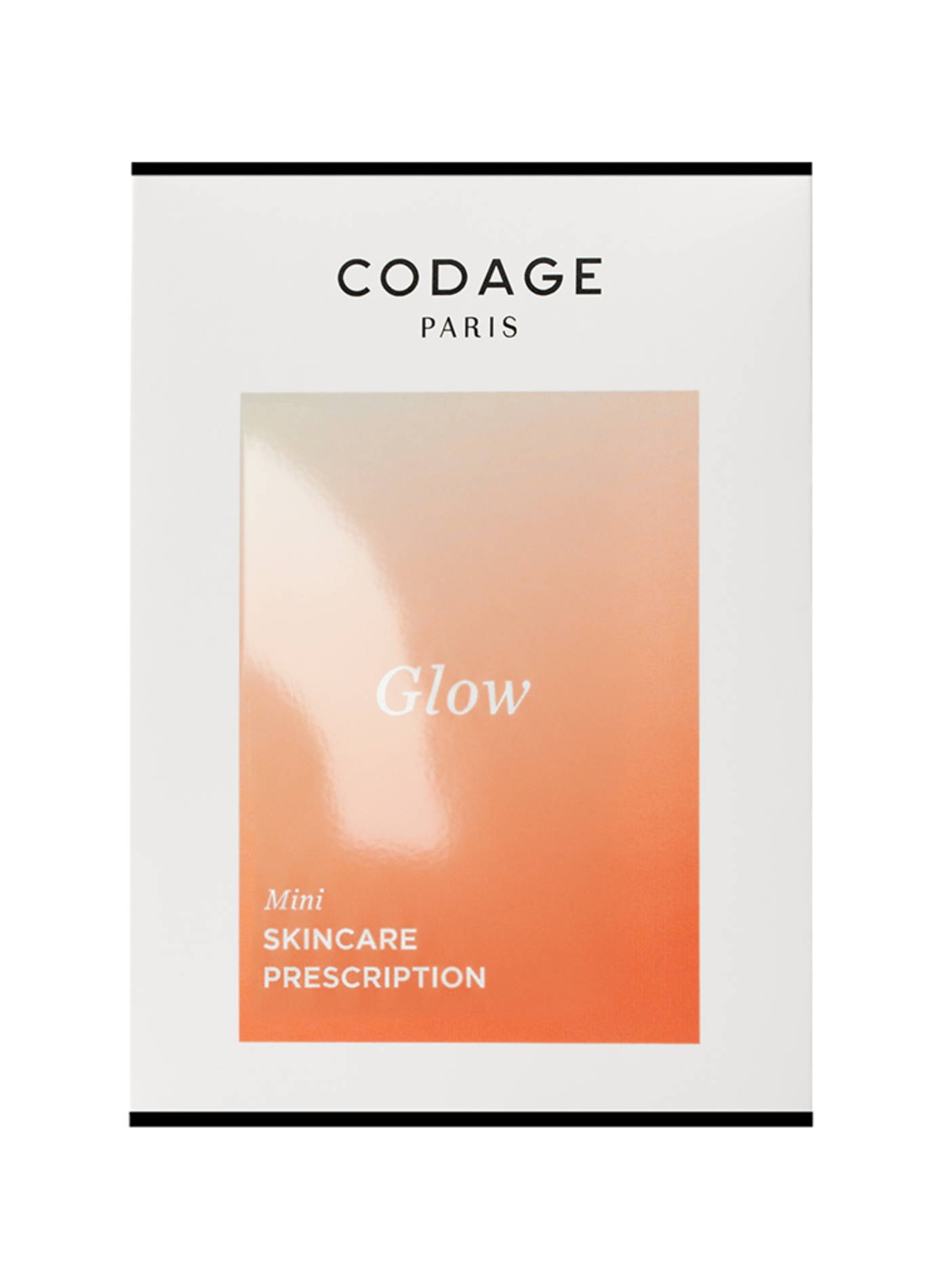 Mini Skincare Prescription Glow CODAGE No color