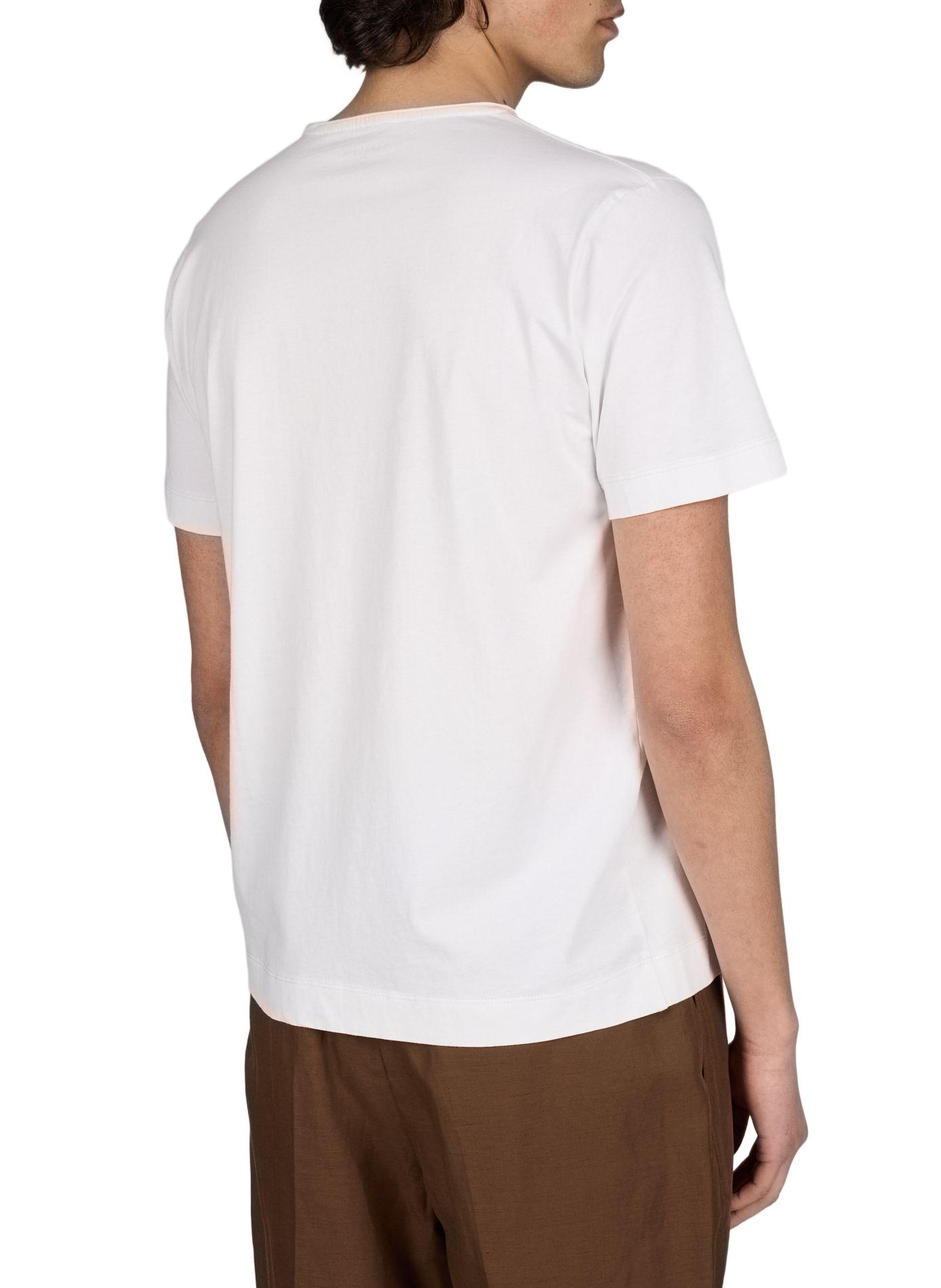 T-shirt uni en coton LAFAURIE Beige