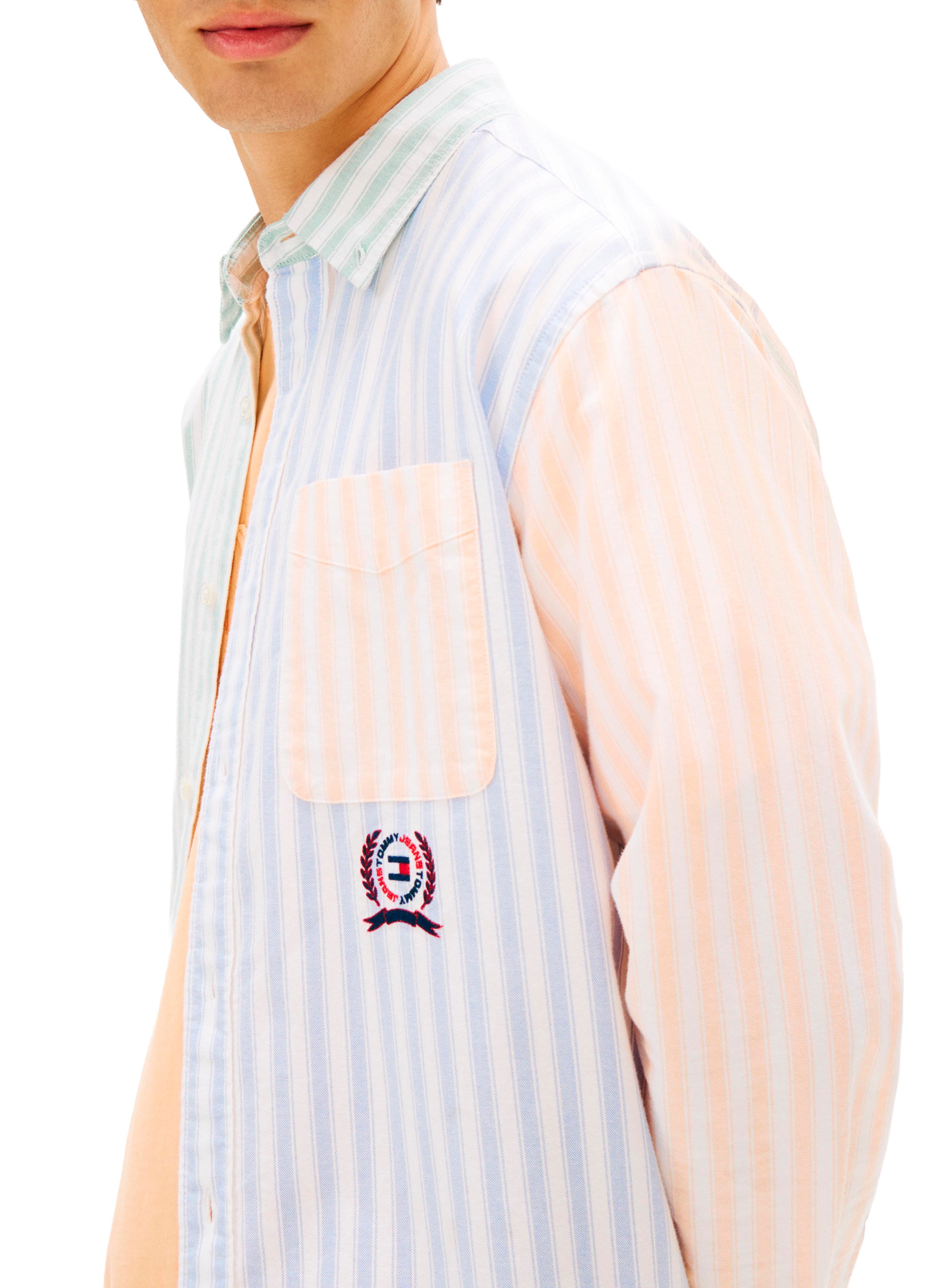 Striped cotton shirt TOMMY HILFIGER Multicolour