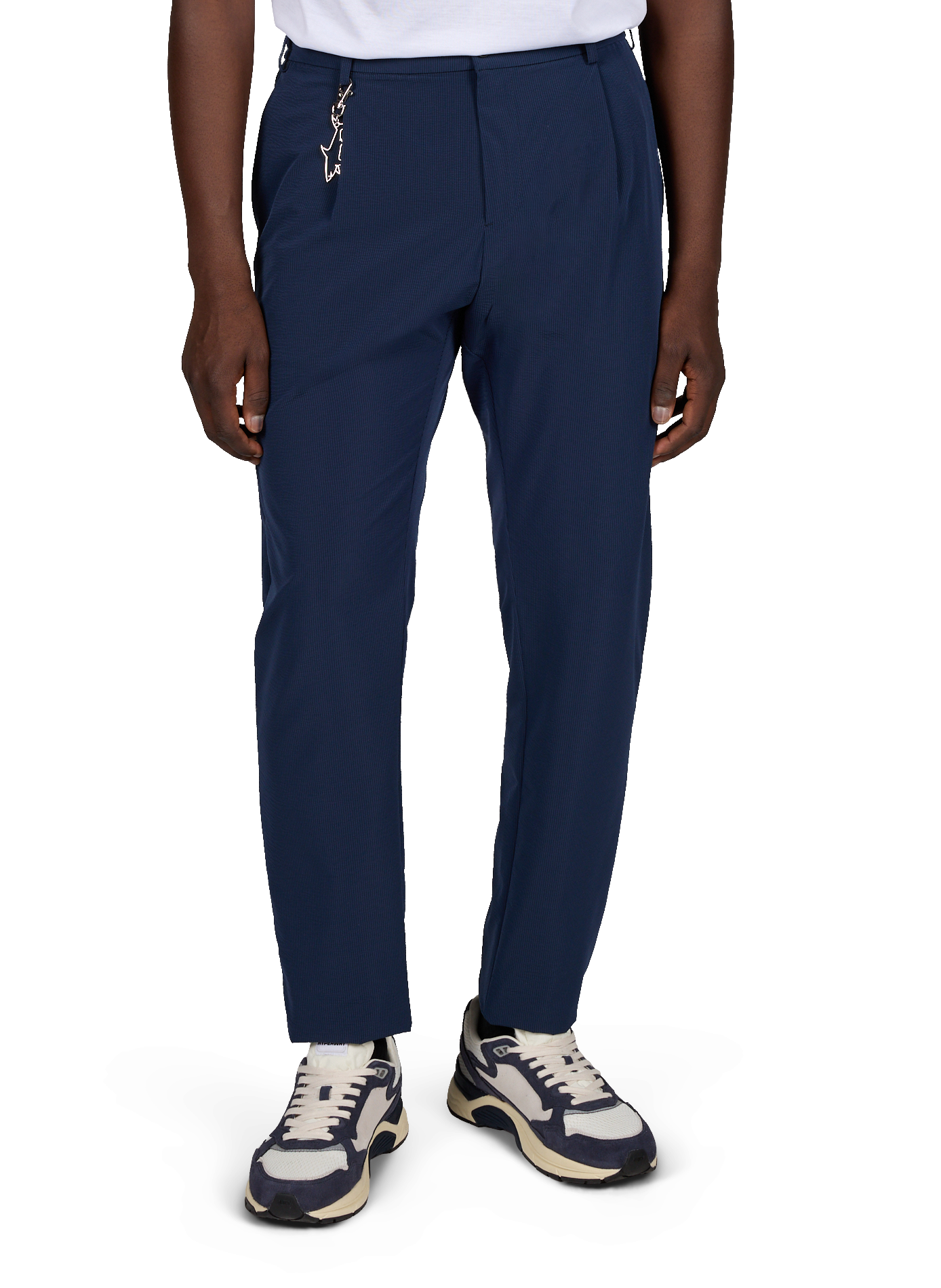 Straight Striped Pants PAUL & SHARK Blue