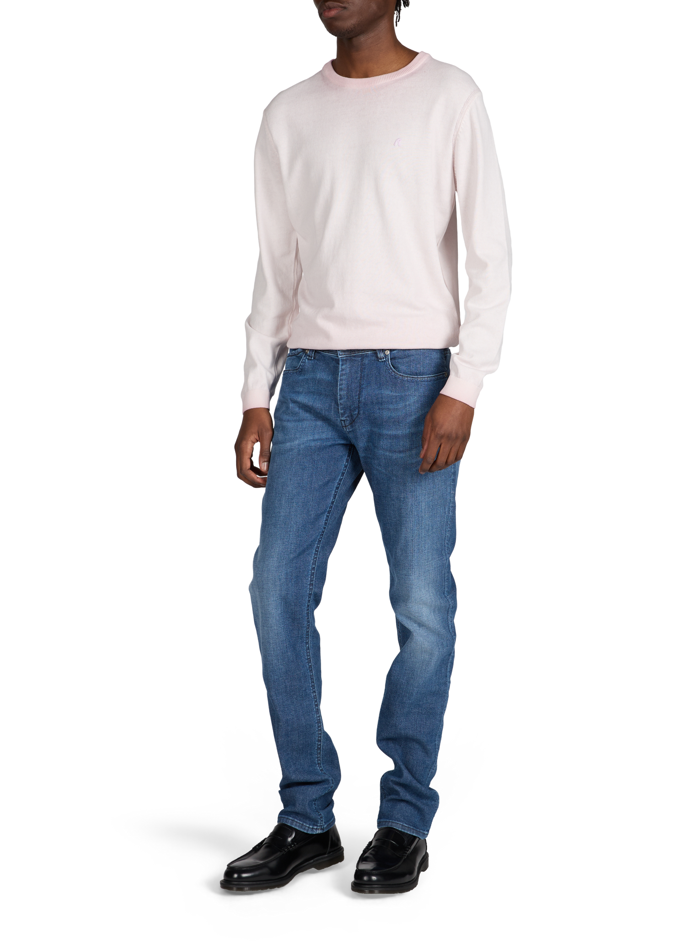 Rubens-Z slim jeans in blended cotton RE HASH Blue