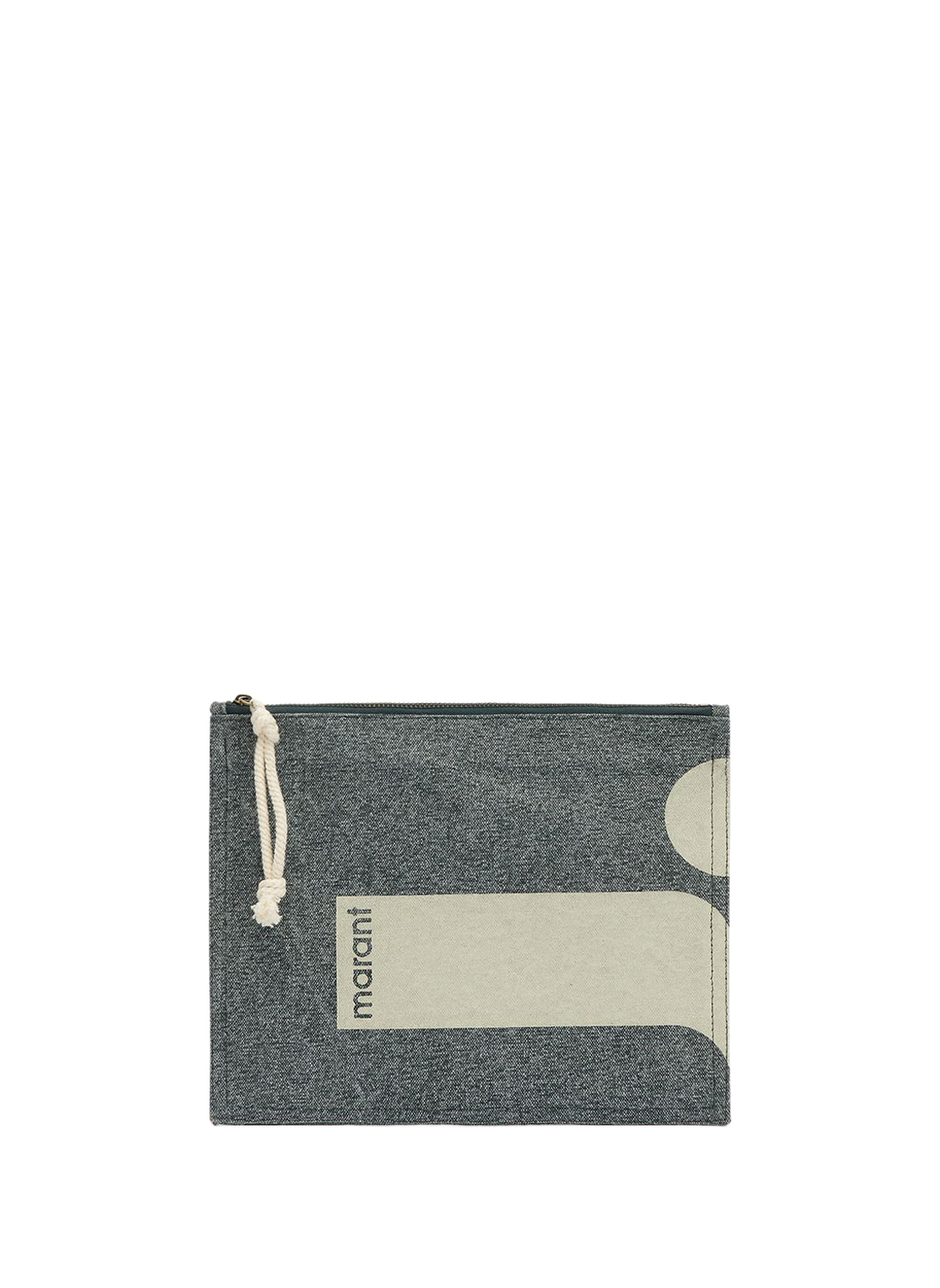 Netia cotton clutch ISABEL MARANT Black