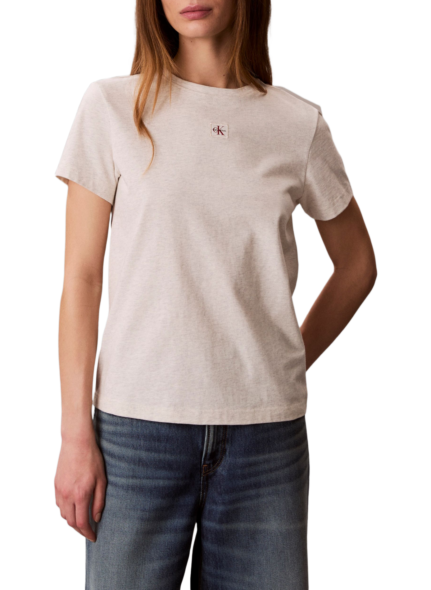 Classic Cotton T-Shirt CALVIN KLEIN Grey